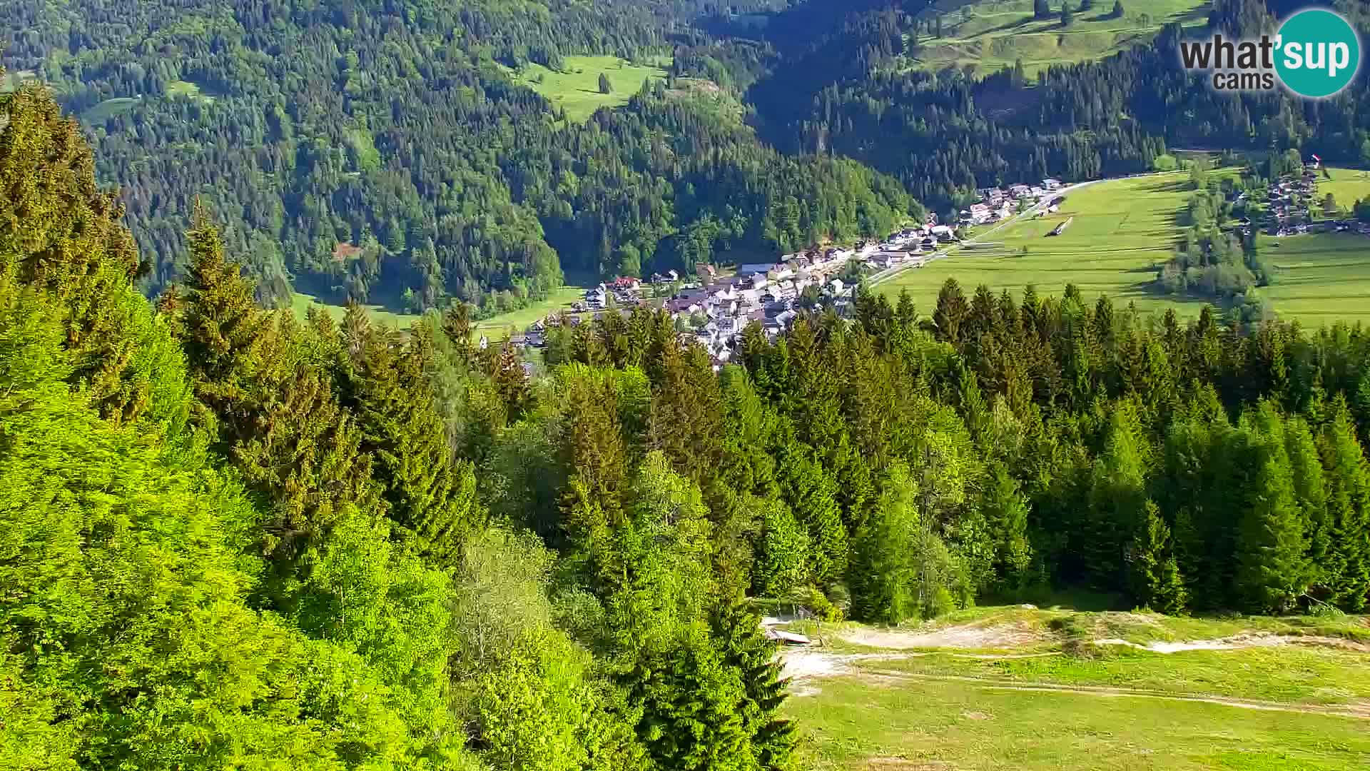 Vitranc Kranjska Gora webcam | VITRANC 1 stazione superiore