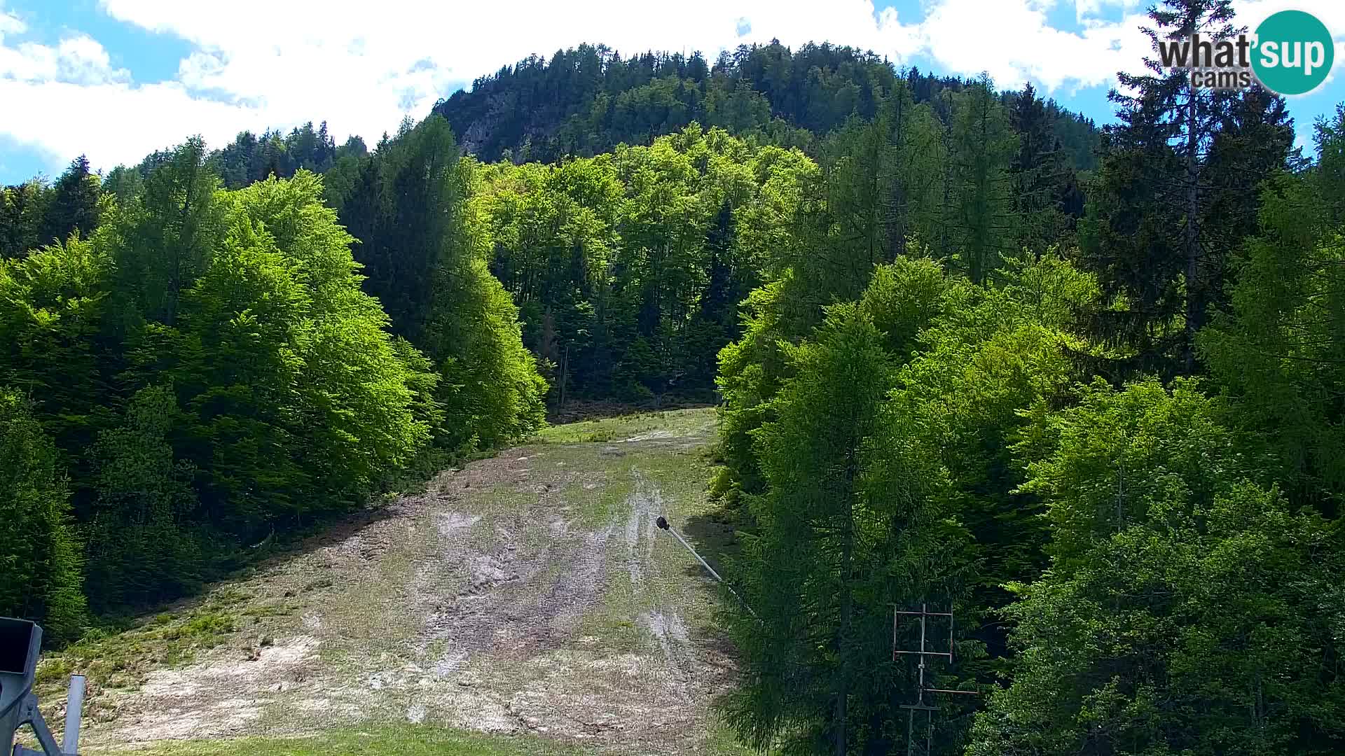 Vitranc Kranjska Gora webcam | VITRANC 1 stazione superiore