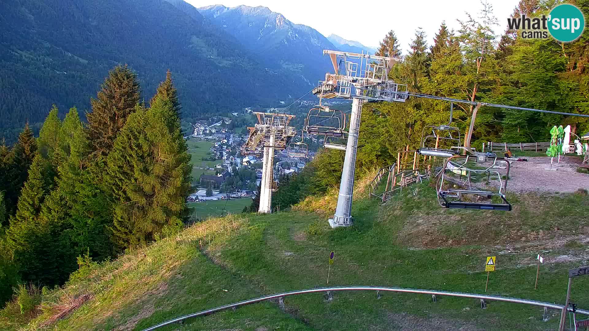 Kranjska Gora webcam VITRANC 1 | obere Station
