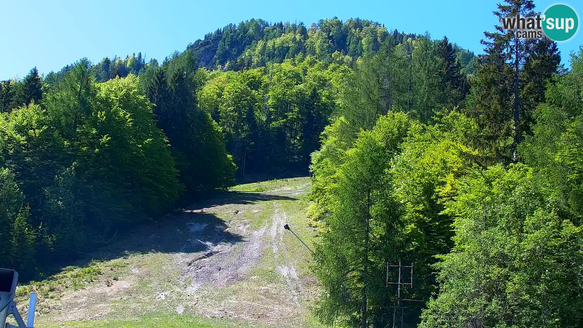 Vitranc Kranjska Gora webcam | VITRANC 1 stazione superiore
