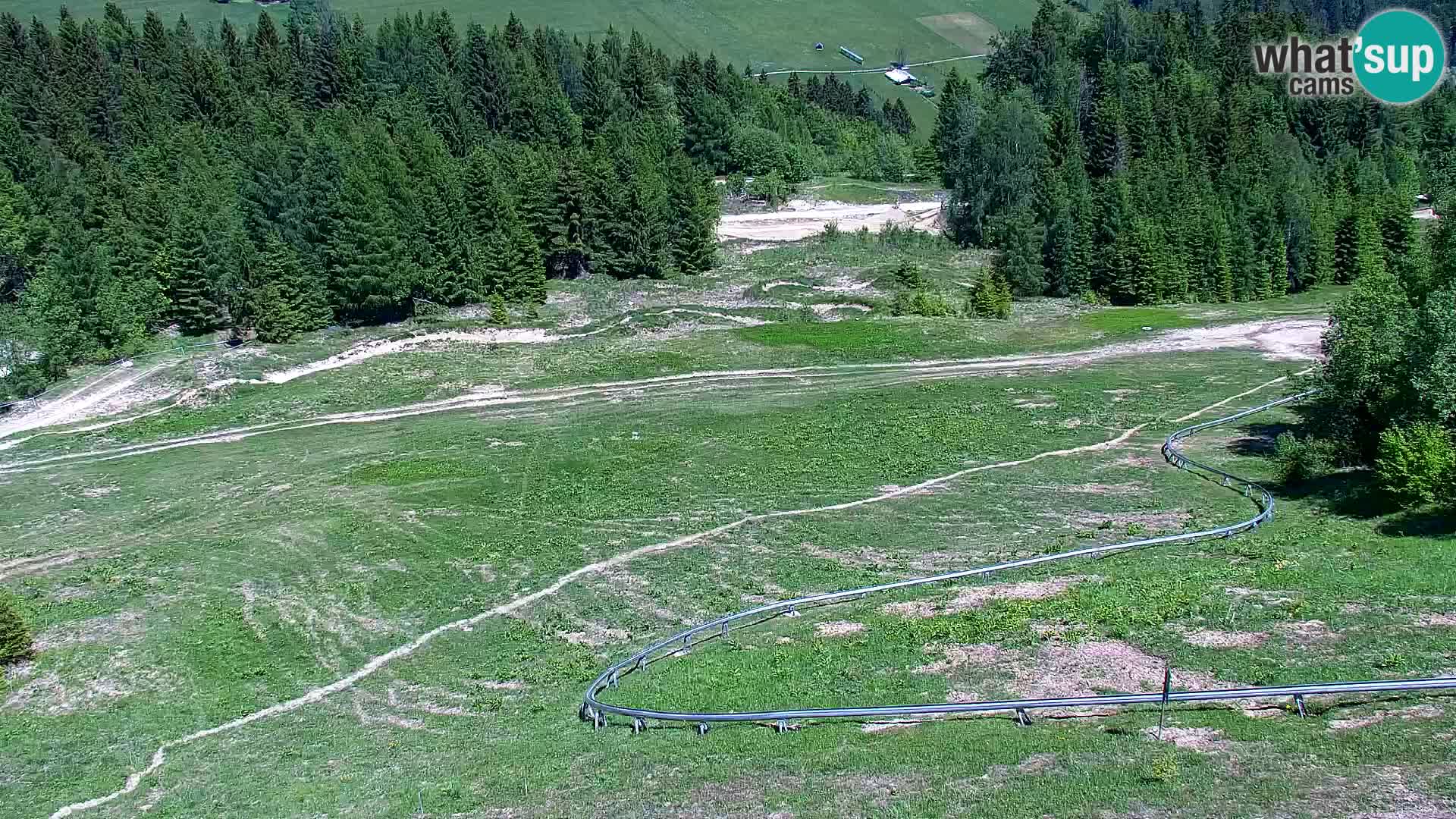Kranjska Gora web kamera Vitranc | VITRANC 1 gornja postaja