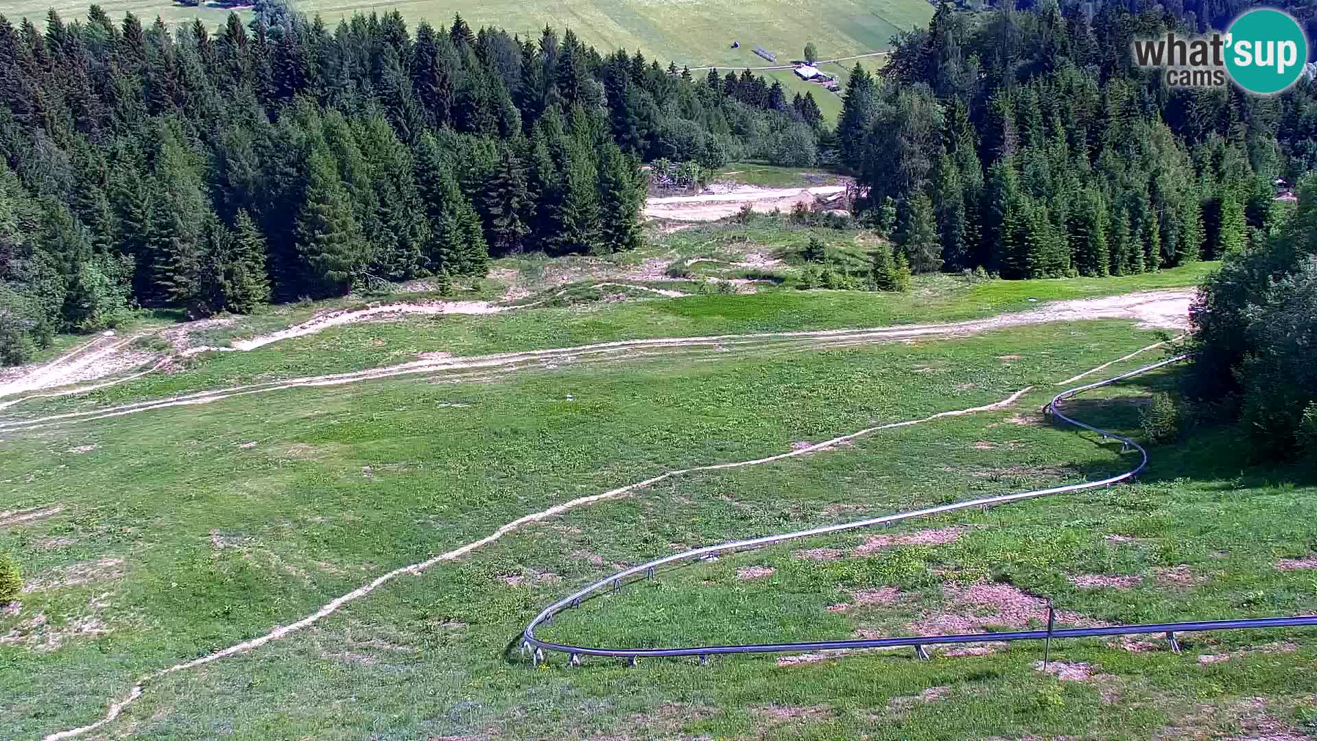 Vitranc Kranjska Gora webcam | VITRANC 1 stazione superiore