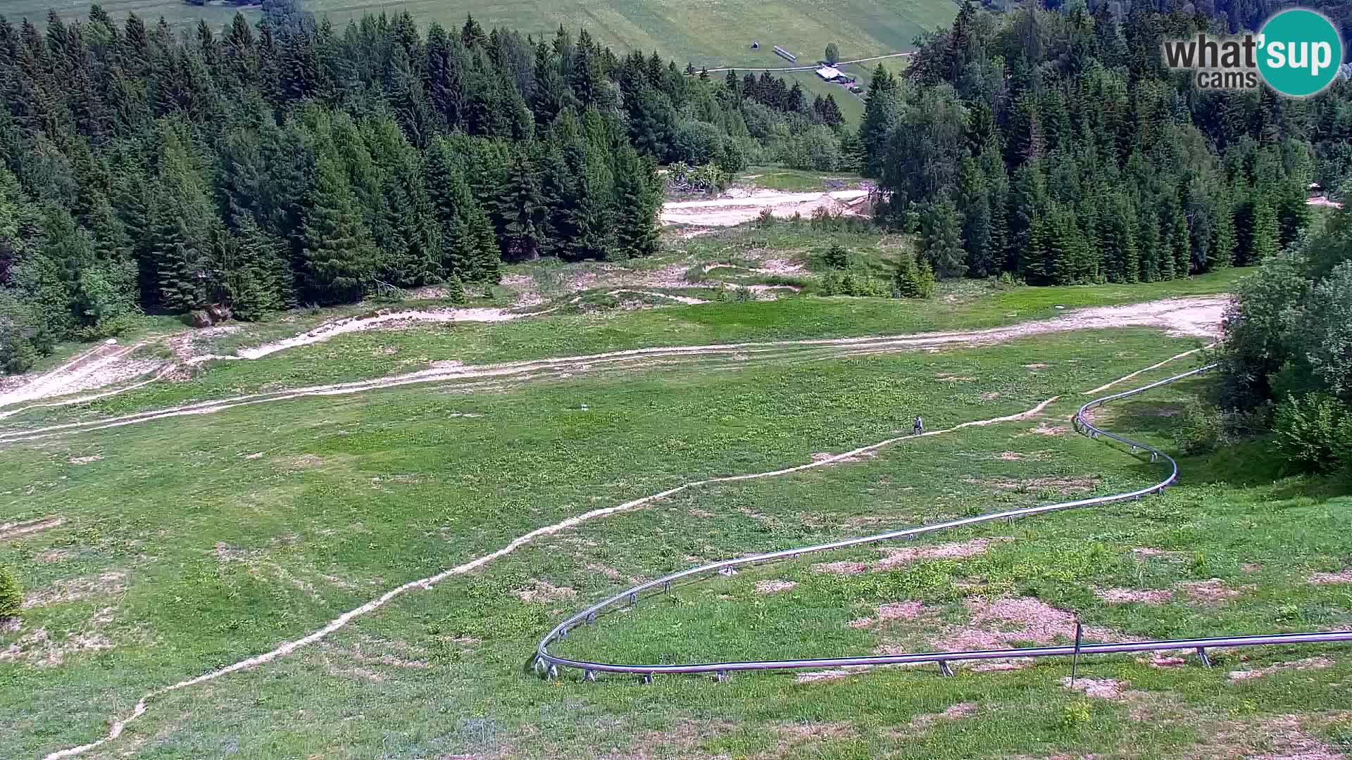 Kranjska Gora web kamera Vitranc | VITRANC 1 gornja postaja