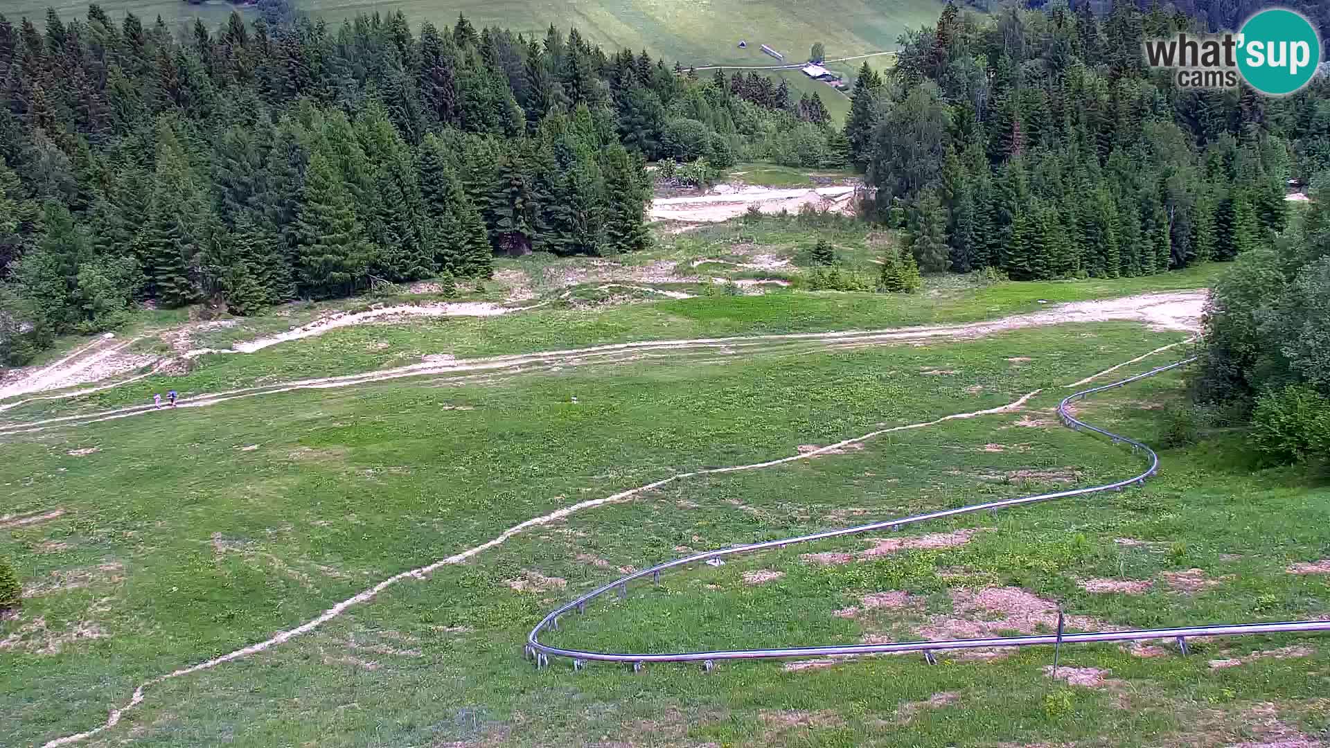 Kranjska Gora web kamera Vitranc | VITRANC 1 gornja postaja