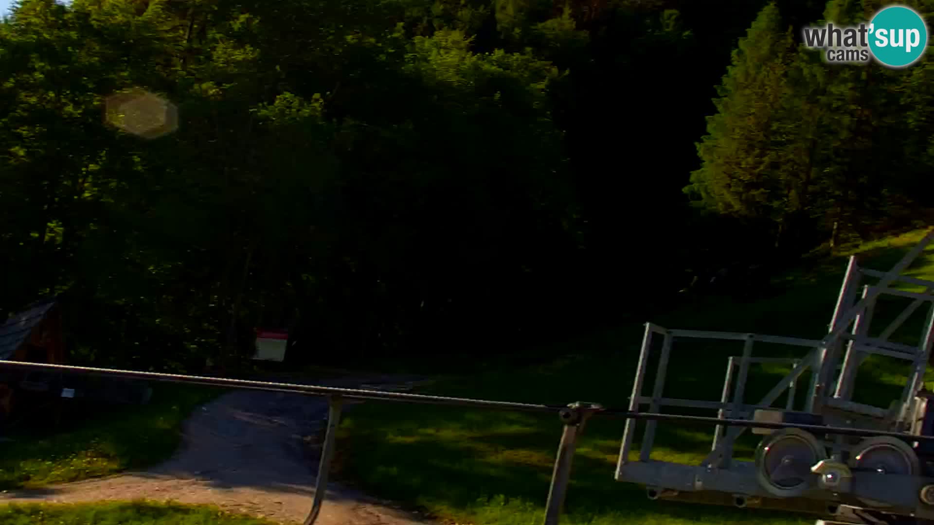 Vitranc Kranjska Gora webcam | VITRANC 1 stazione superiore