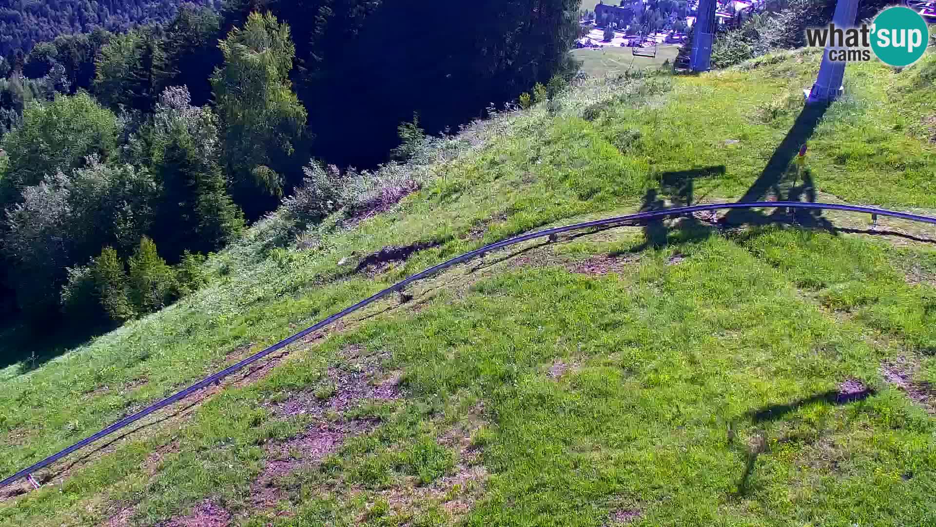 Vitranc Kranjska Gora webcam | VITRANC 1 stazione superiore