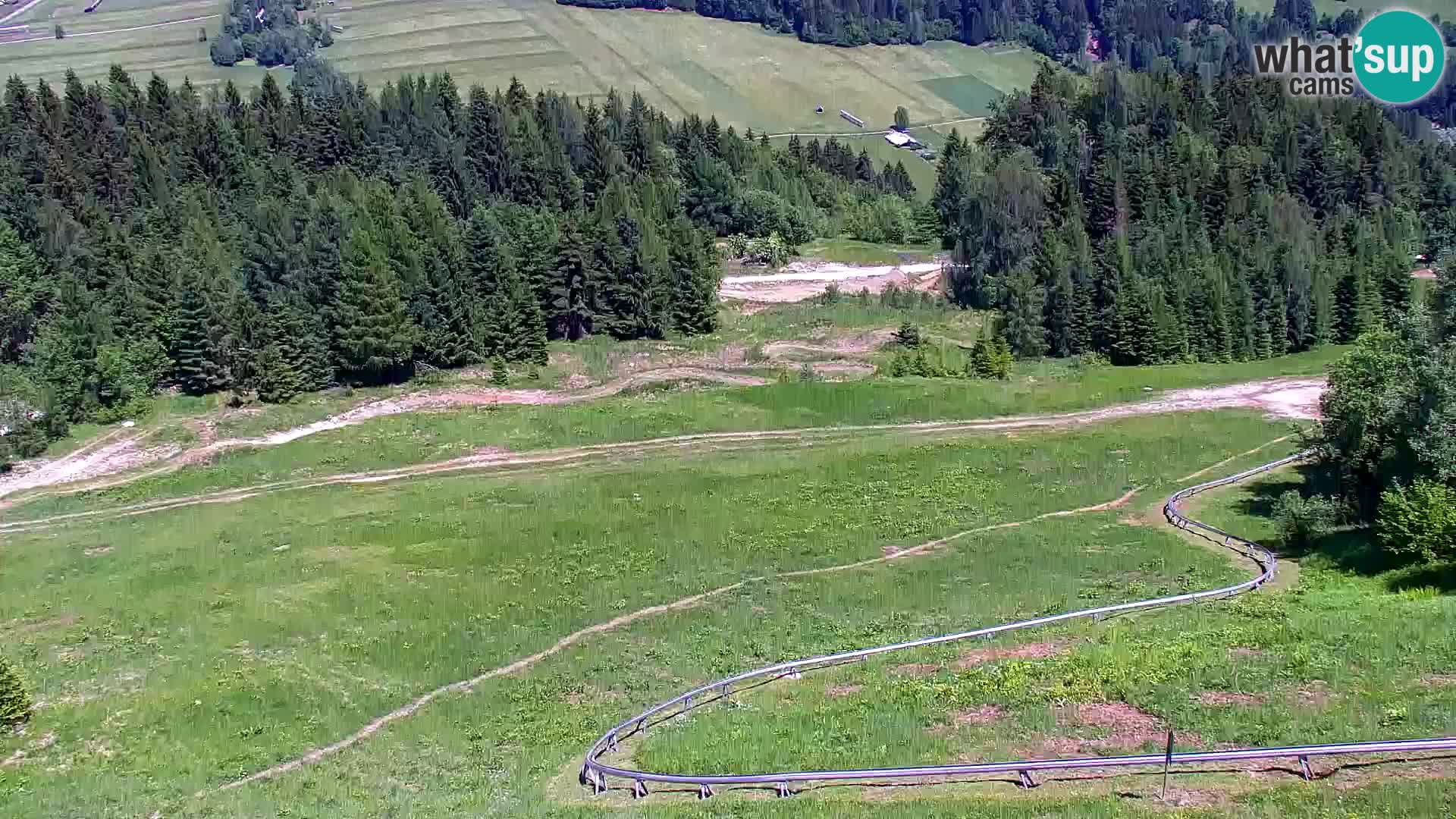 Kranjska Gora web kamera Vitranc | VITRANC 1 gornja postaja