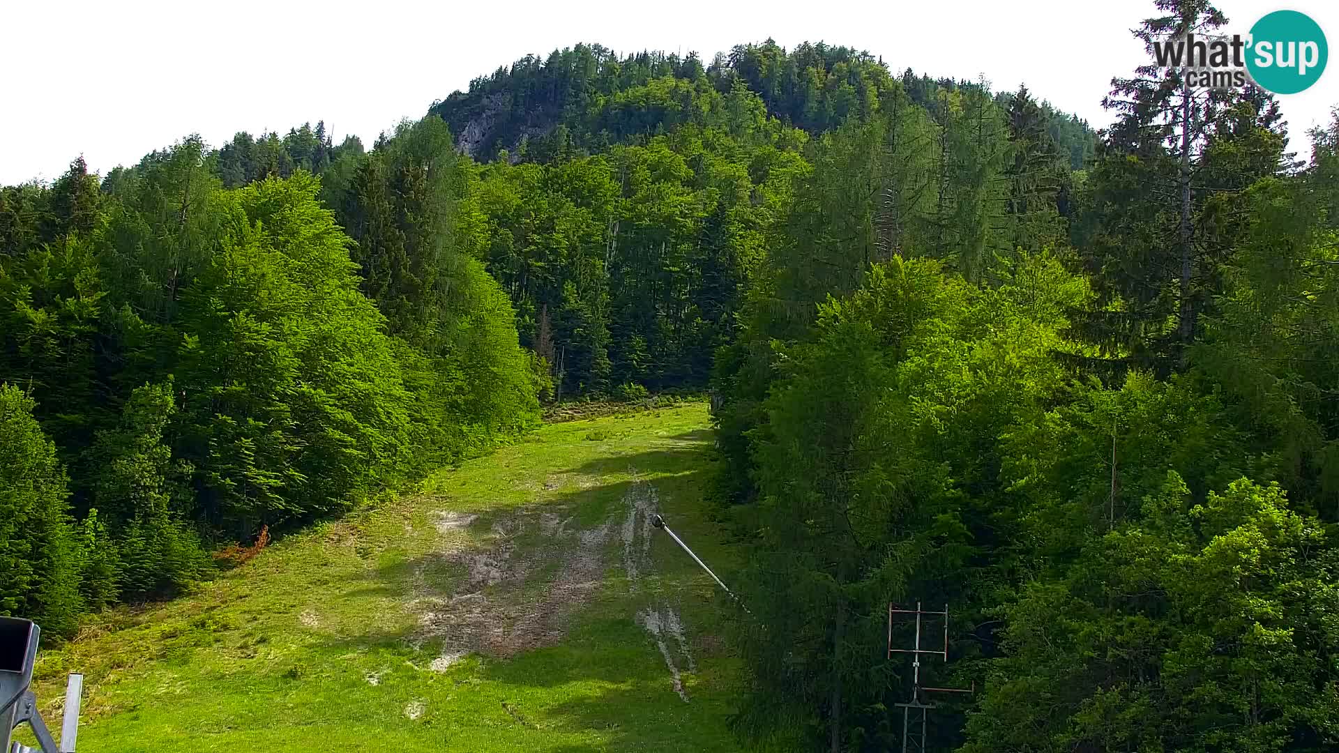 Kranjska Gora web kamera Vitranc | VITRANC 1 gornja postaja