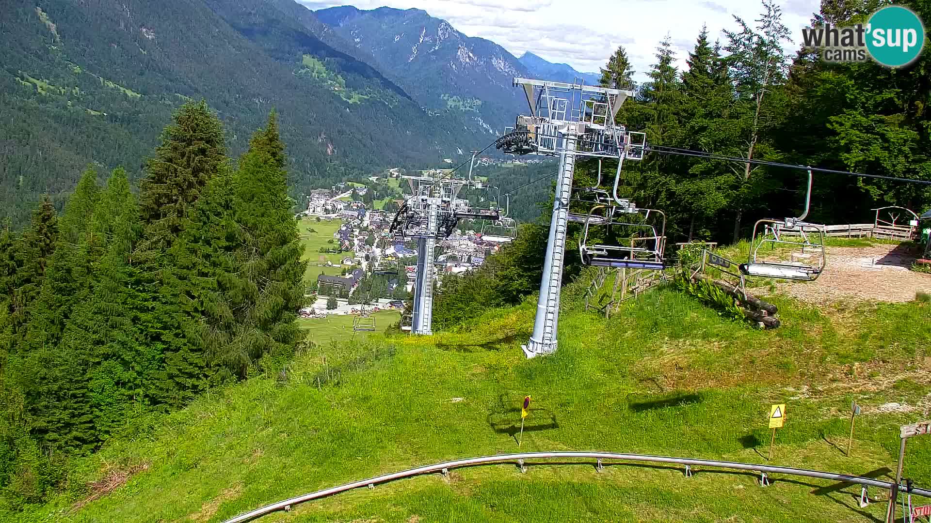 Vitranc Kranjska Gora webcam | VITRANC 1 stazione superiore