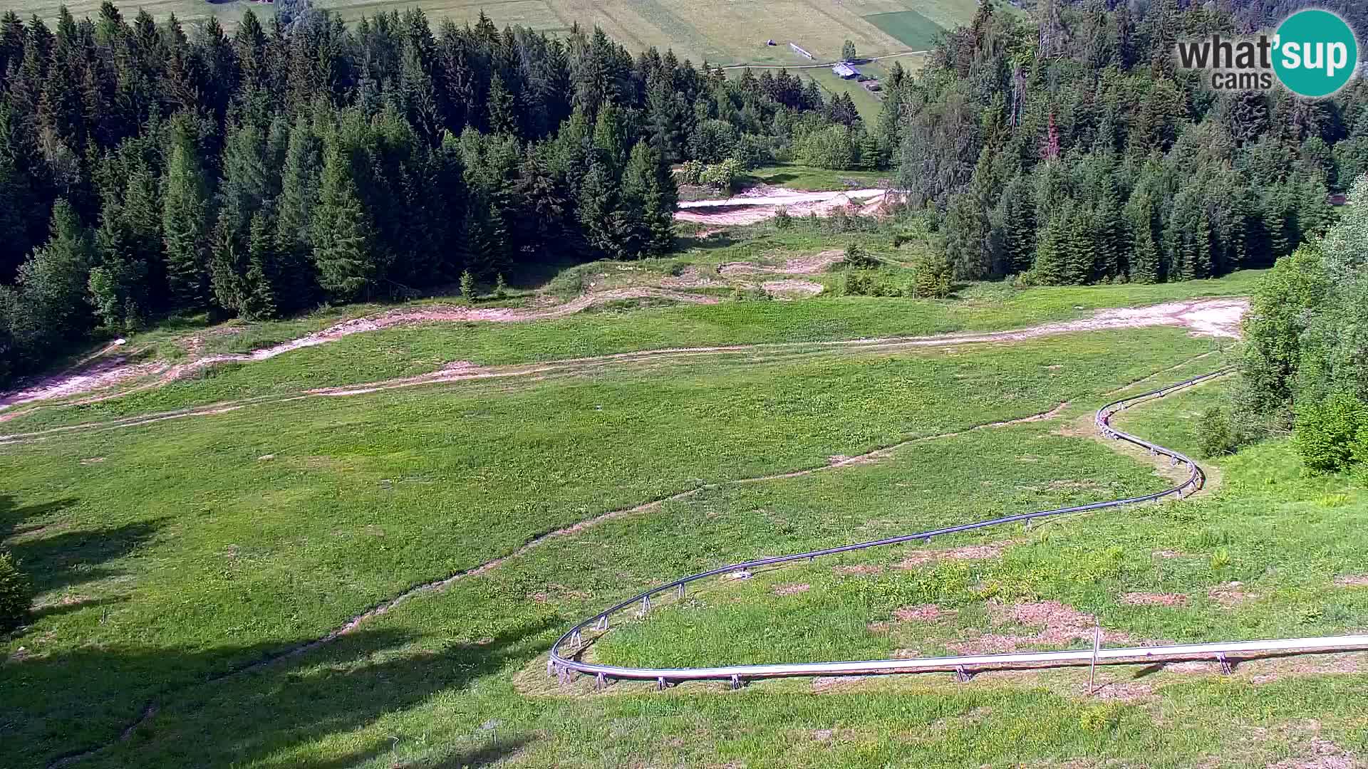 Vitranc Kranjska Gora webcam | VITRANC 1 stazione superiore