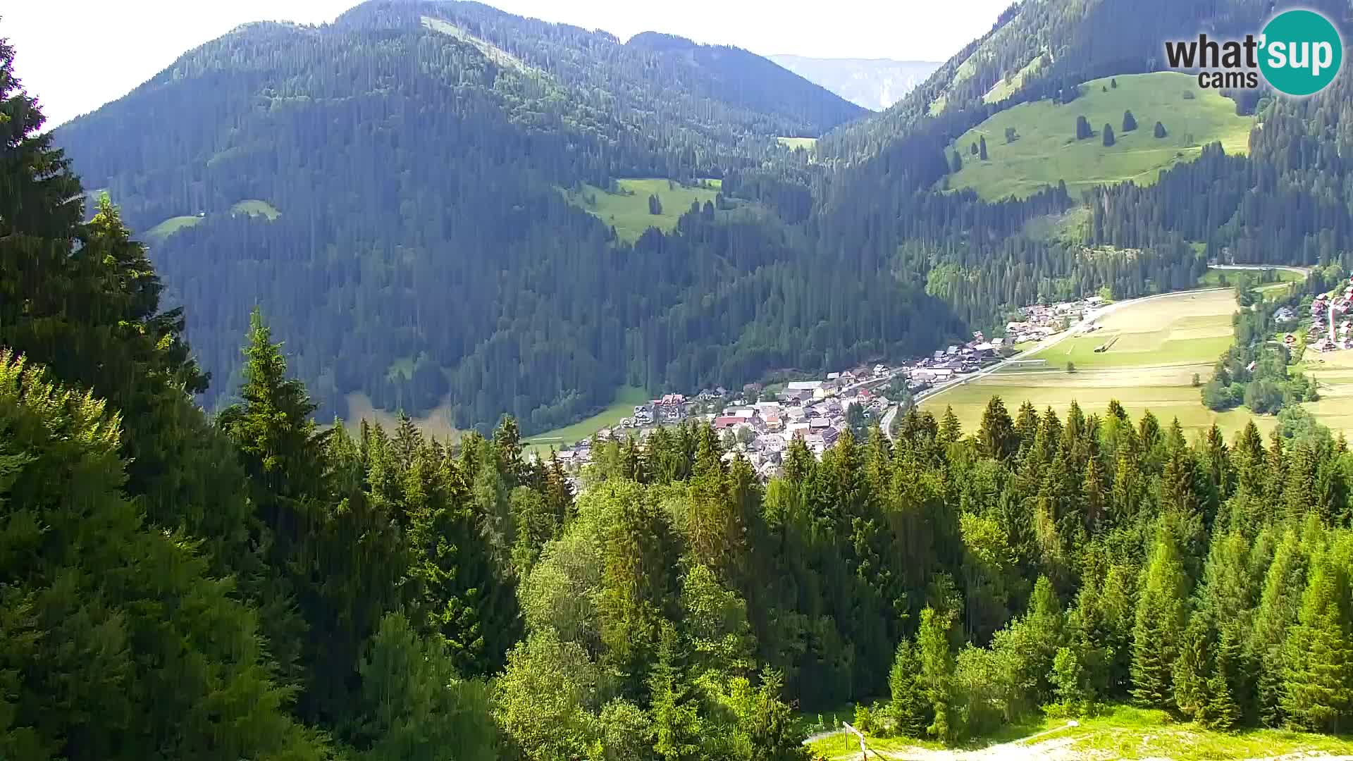 Vitranc Kranjska Gora webcam | VITRANC 1 stazione superiore