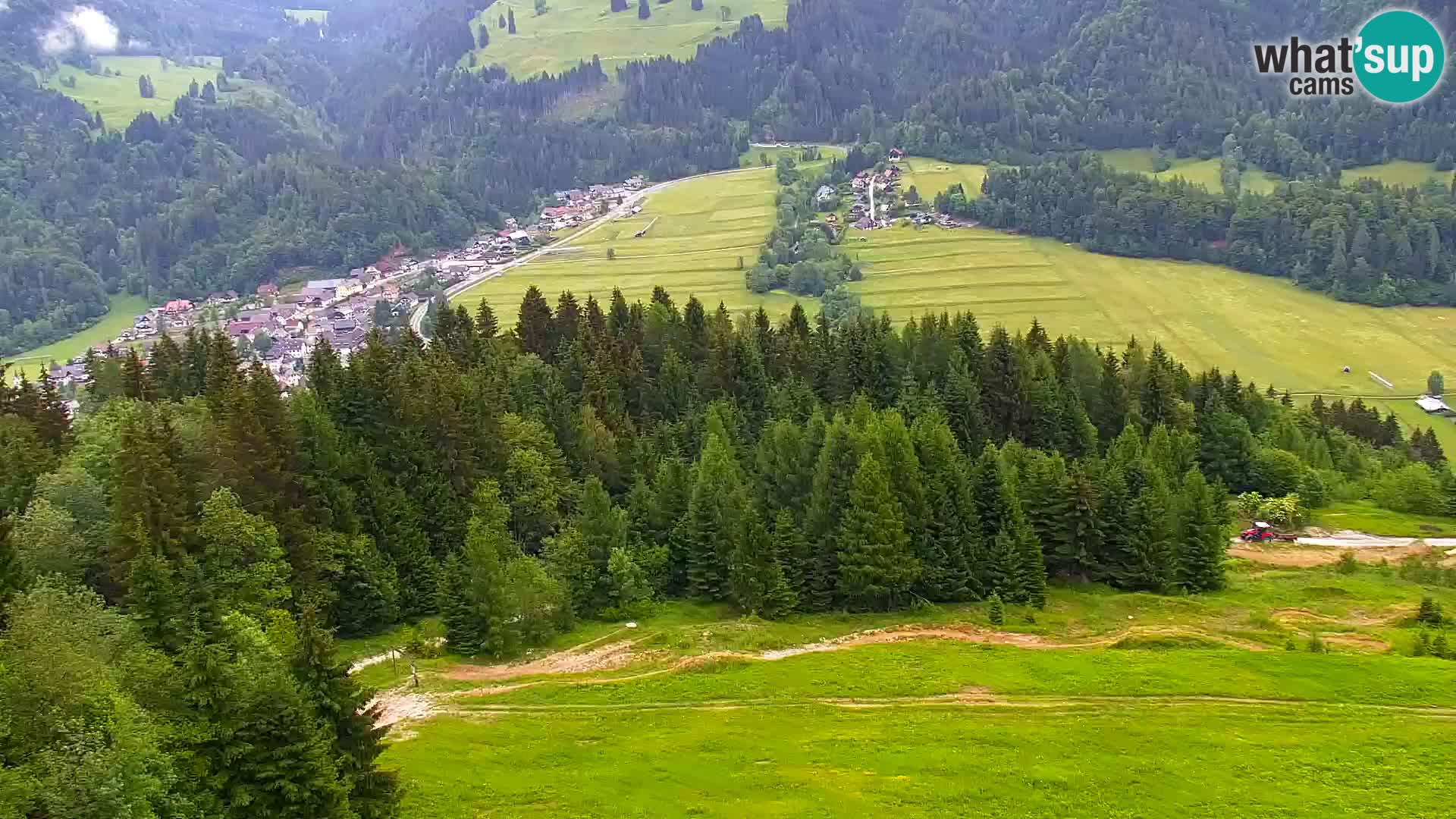 Kranjska Gora webcam VITRANC 1 | obere Station
