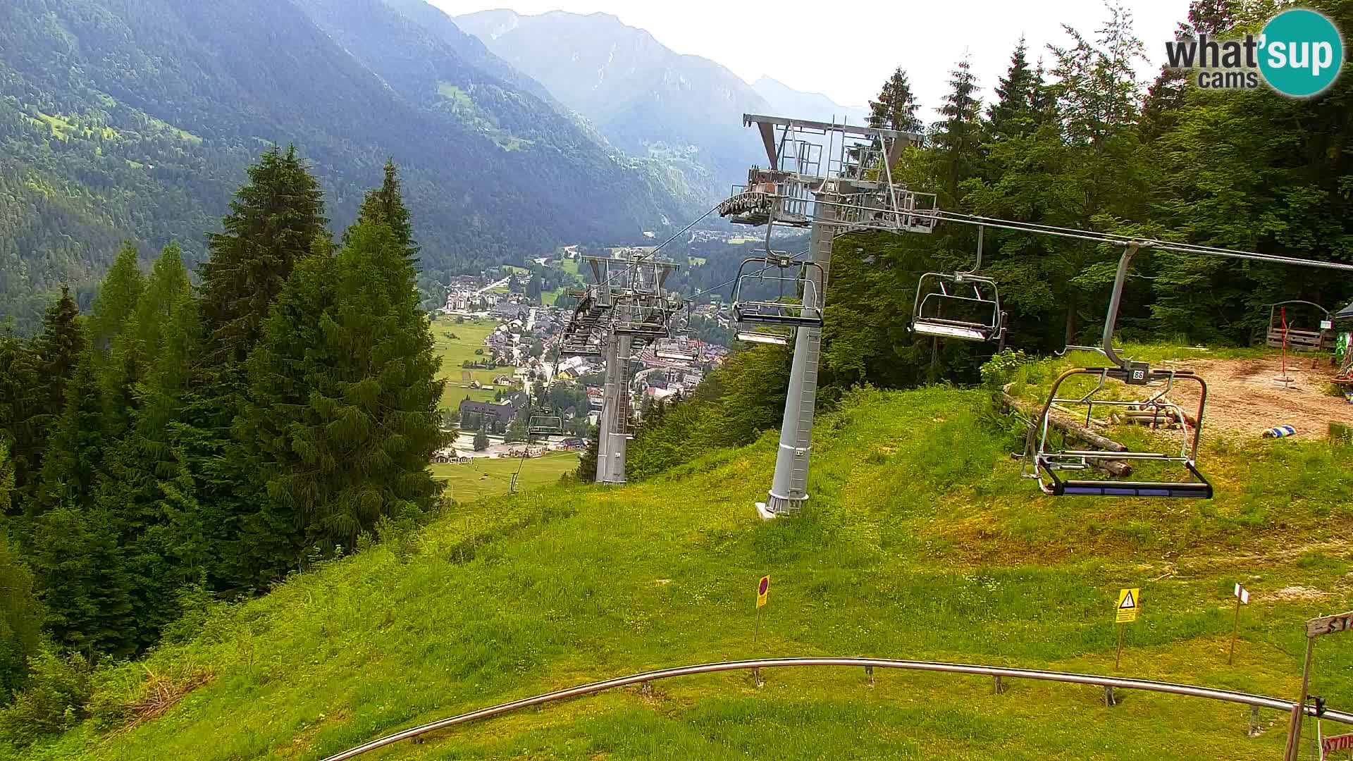 Vitranc Kranjska Gora webcam | VITRANC 1 stazione superiore