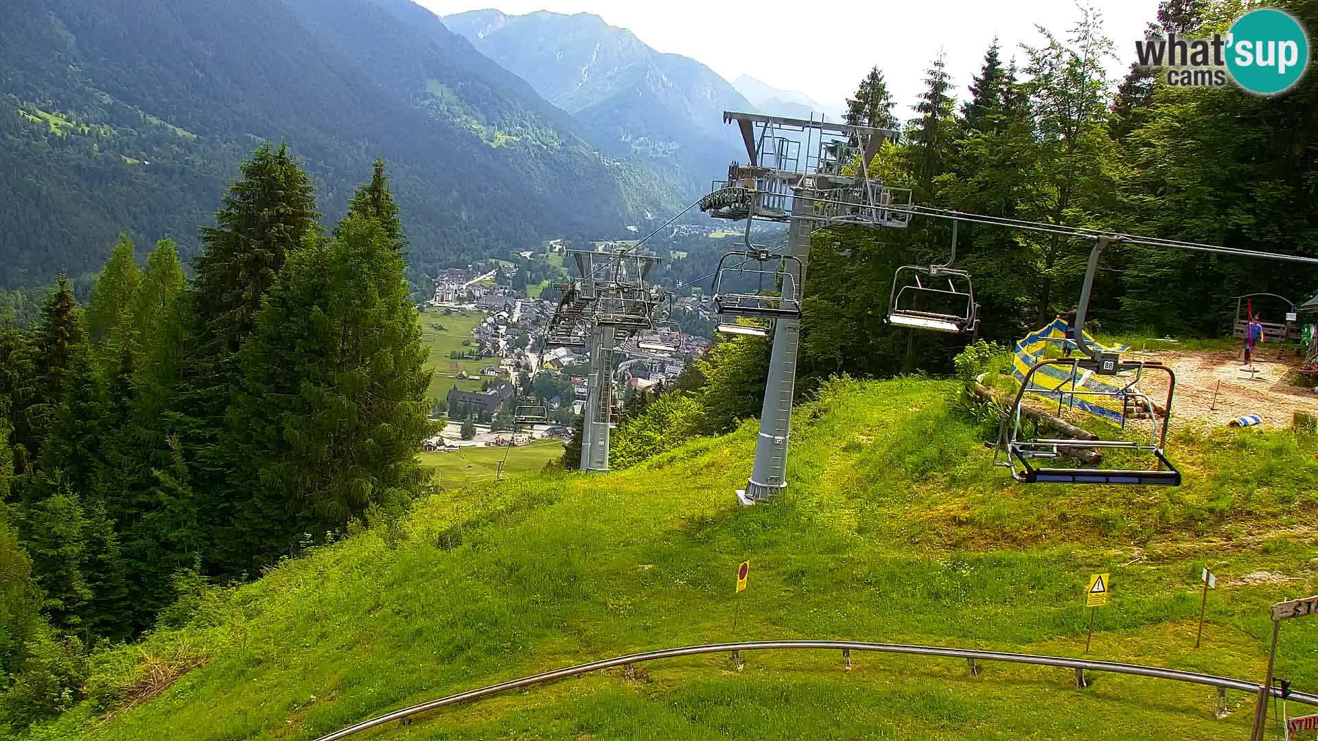Kranjska Gora webcam VITRANC 1 | obere Station