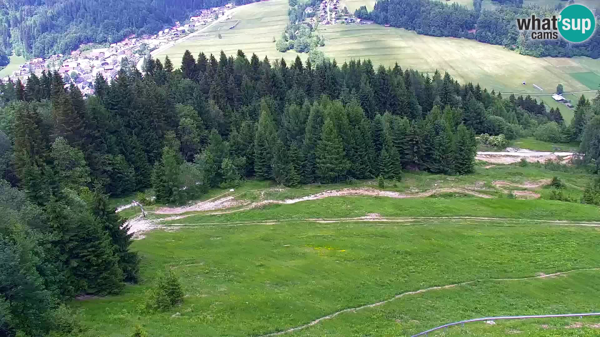 Kranjska Gora webcam VITRANC 1 | obere Station