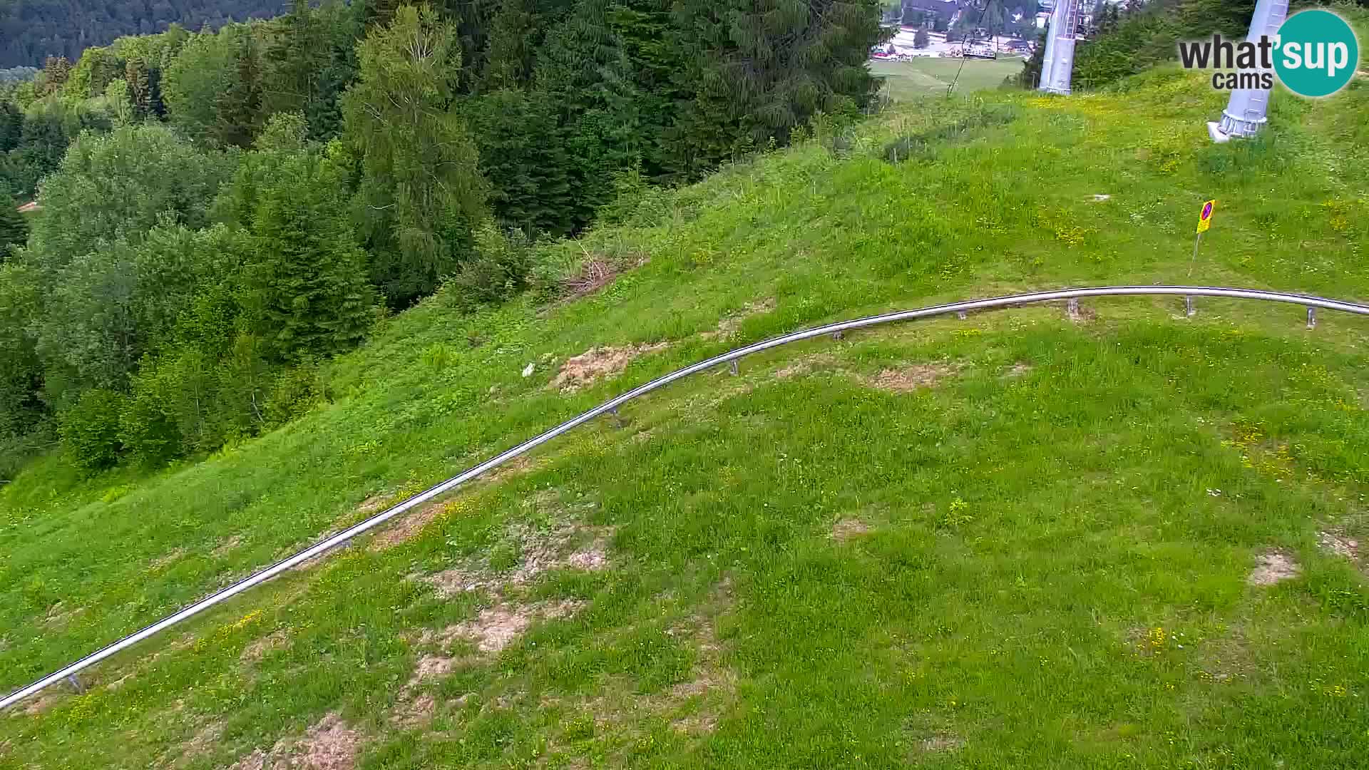Kranjska Gora webcam VITRANC 1 | obere Station