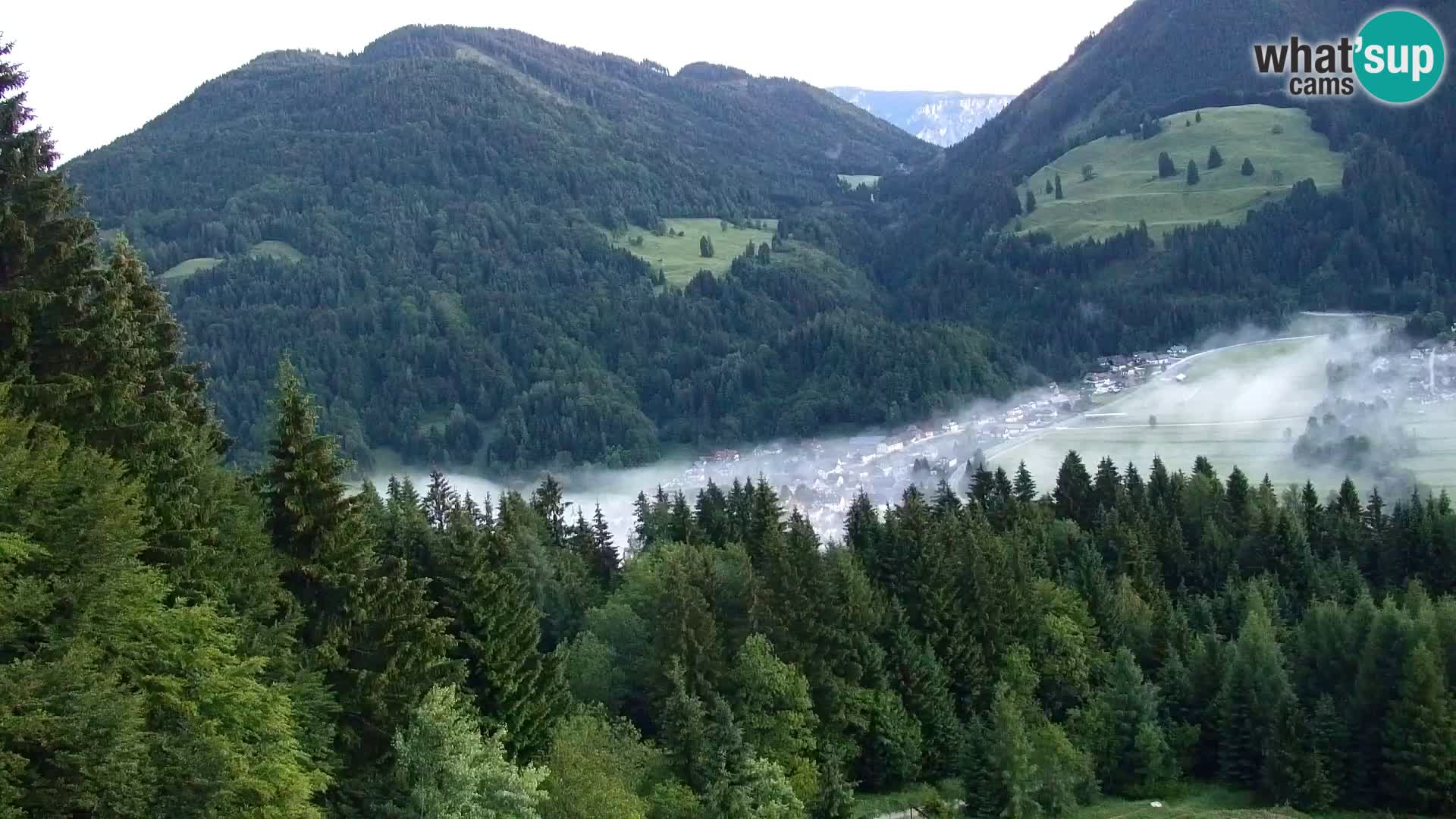 Kranjska Gora web kamera Vitranc | VITRANC 1 gornja postaja