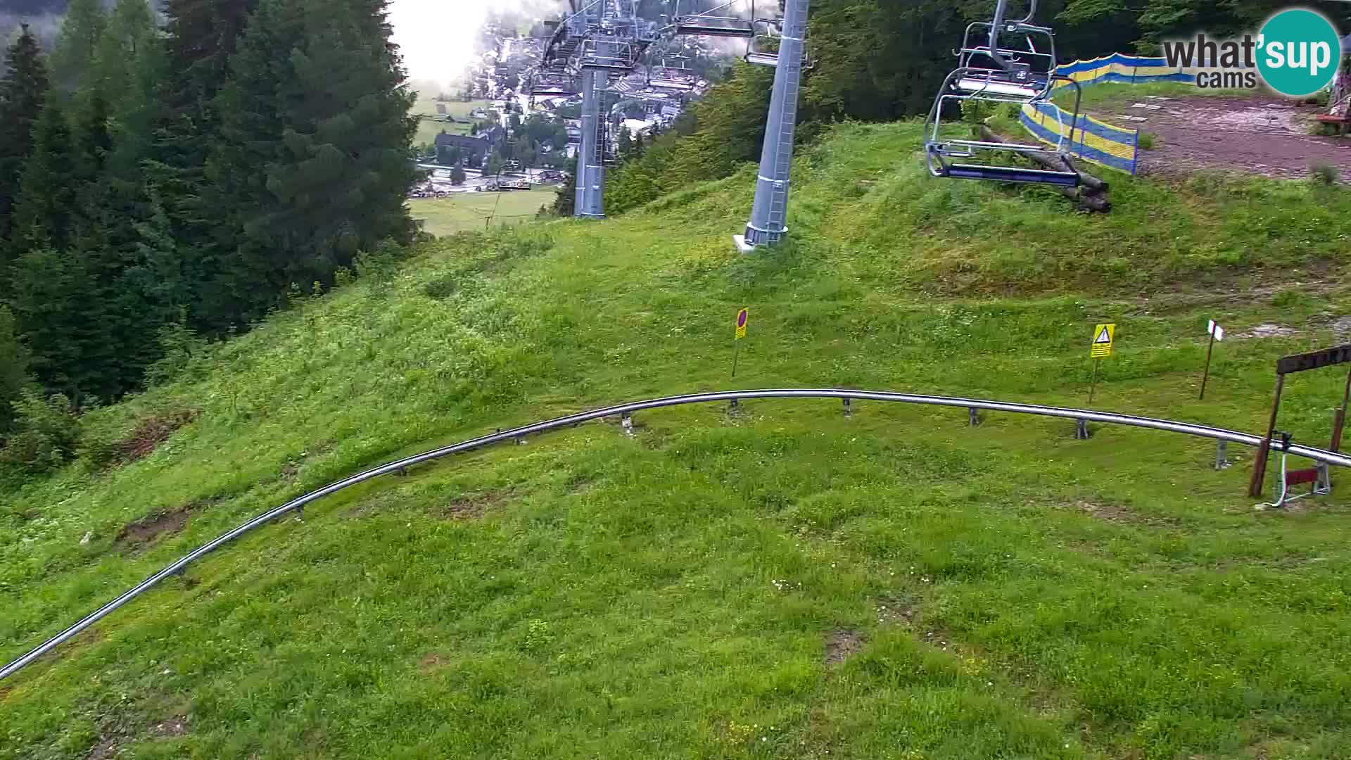 Kranjska Gora webcam VITRANC 1 | obere Station