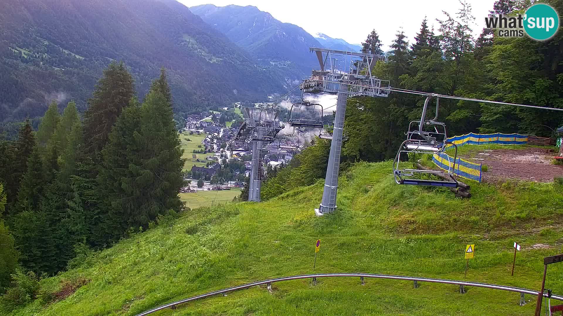 Kranjska Gora webcam VITRANC 1 | obere Station