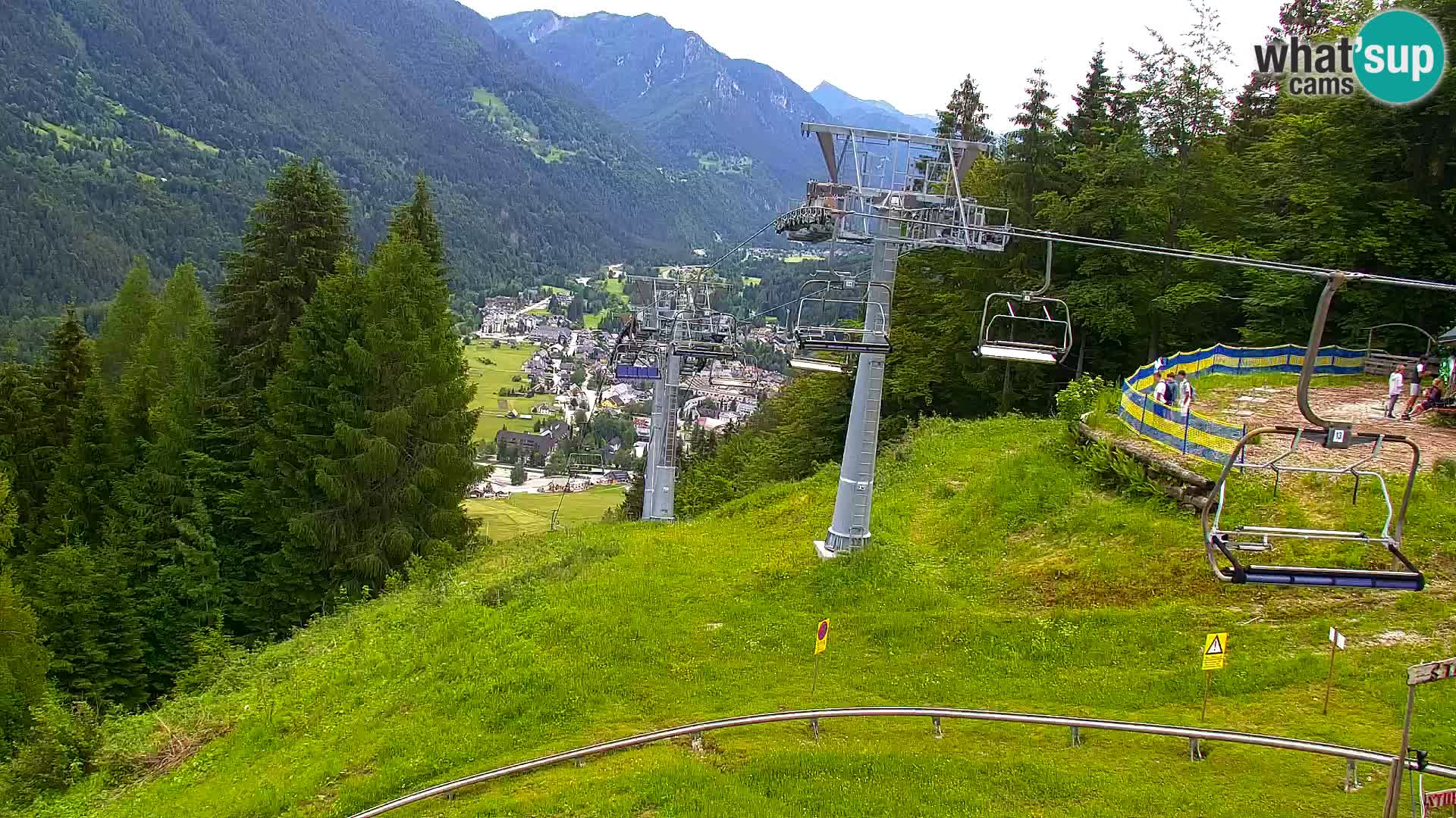 Vitranc Kranjska Gora webcam | VITRANC 1 stazione superiore
