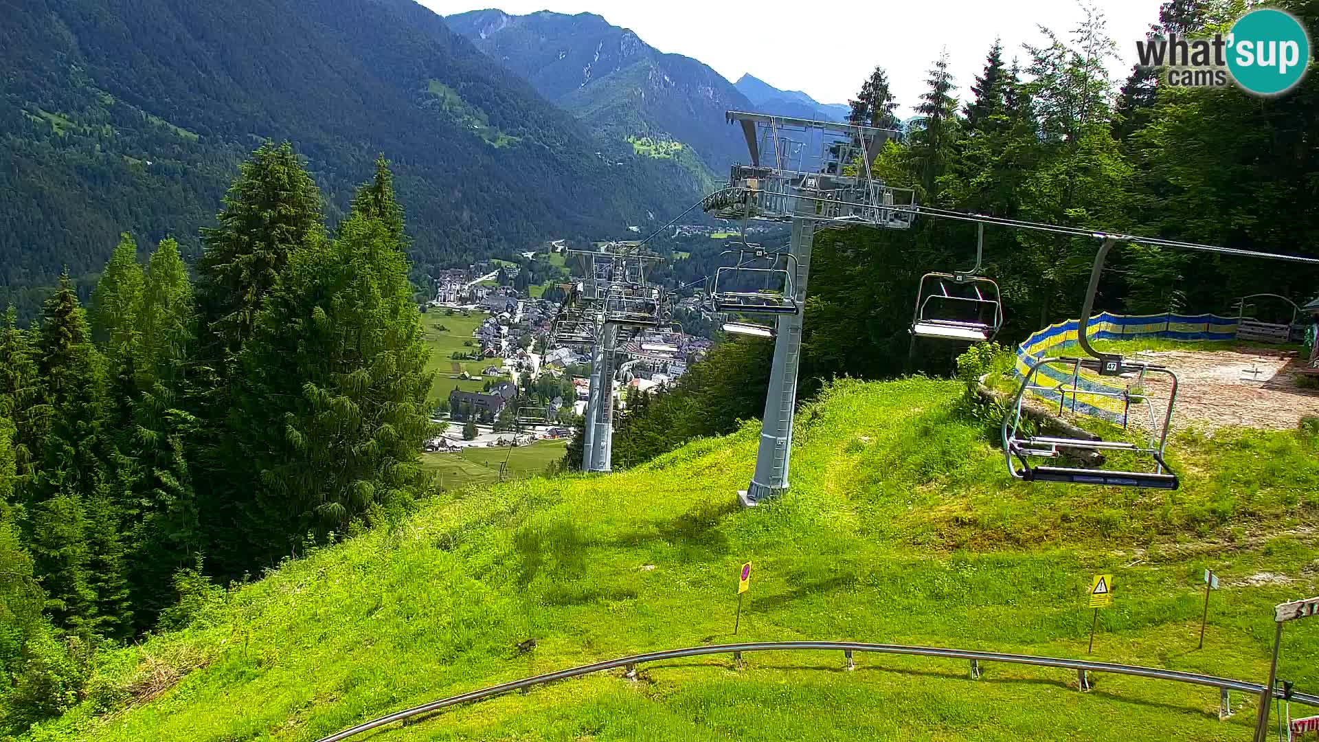 Vitranc Kranjska Gora webcam | VITRANC 1 stazione superiore