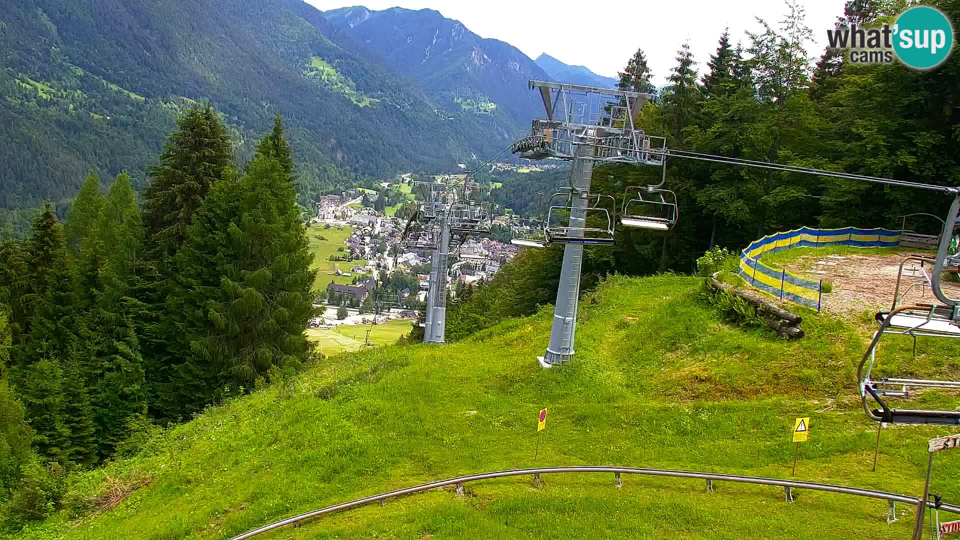 Kranjska Gora webcam VITRANC 1 | obere Station