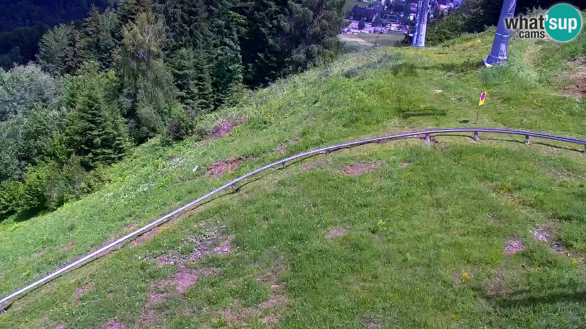 Vitranc Kranjska Gora webcam | VITRANC 1 stazione superiore