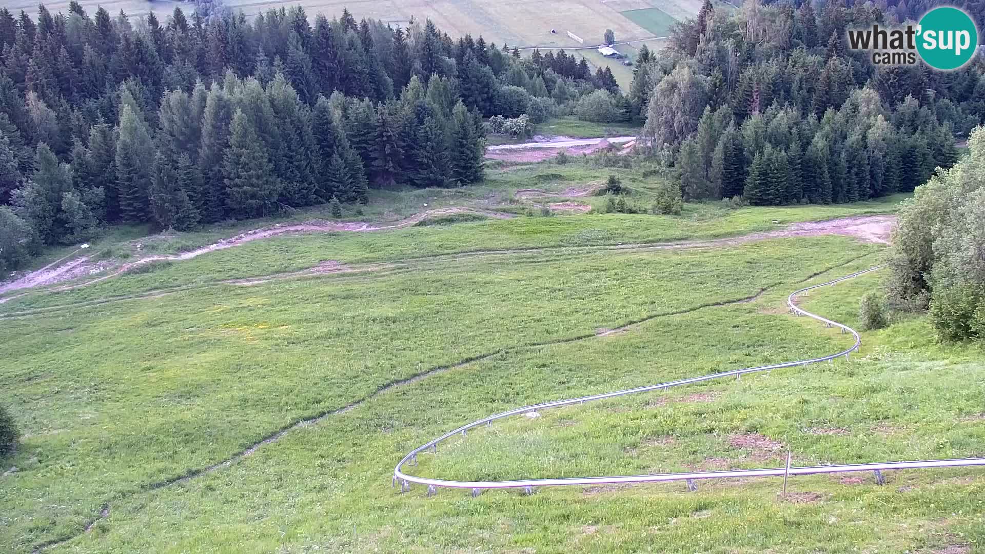 Kranjska Gora web kamera Vitranc | VITRANC 1 gornja postaja