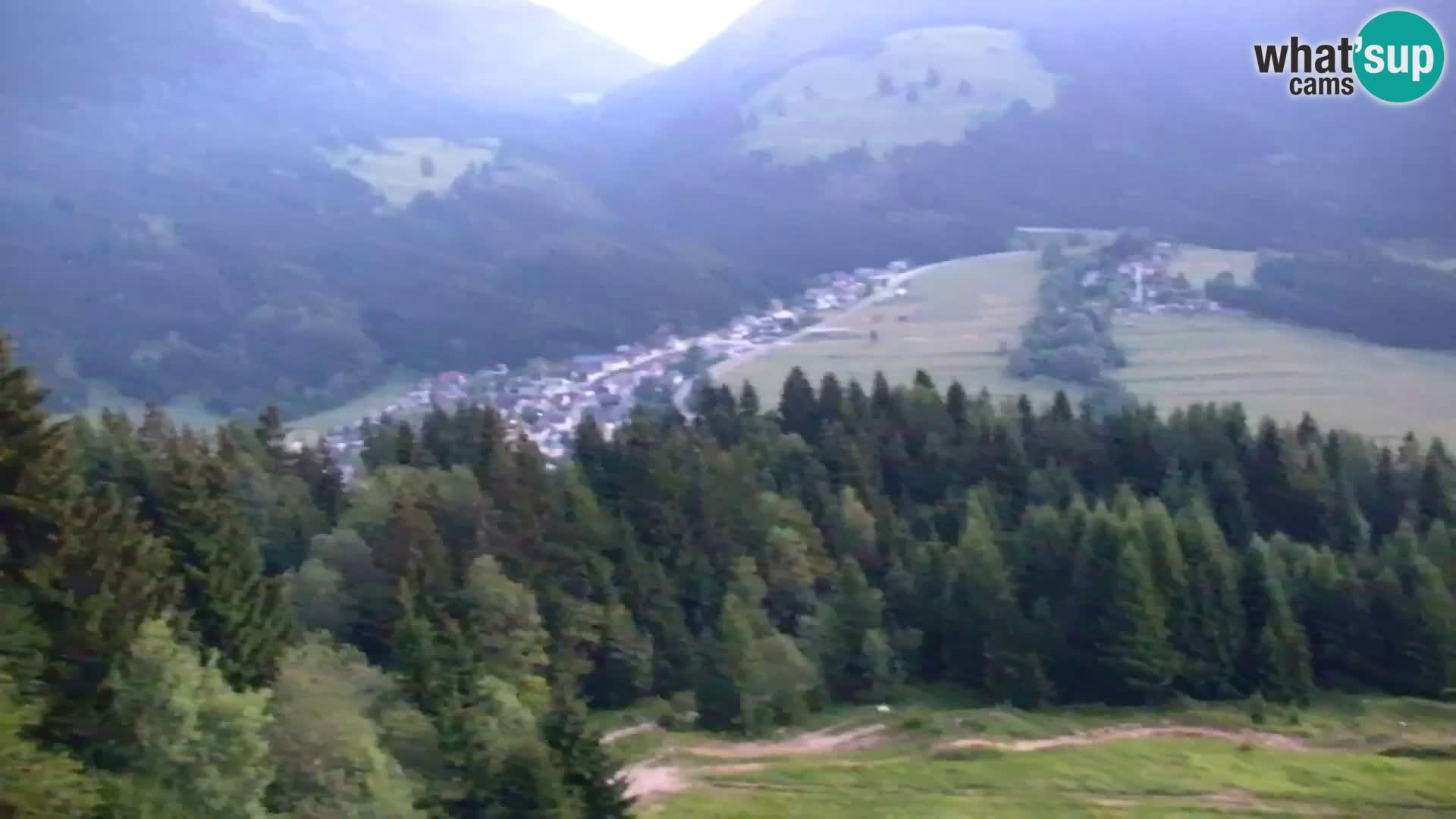 Vitranc Kranjska Gora webcam | VITRANC 1 stazione superiore