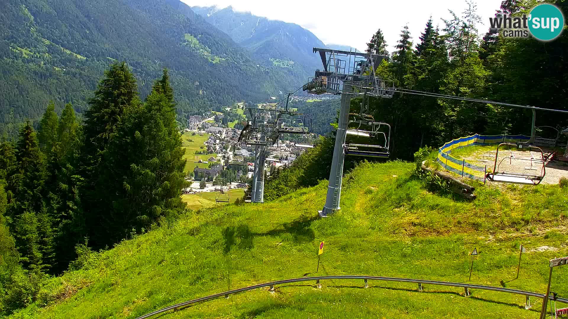 Kranjska Gora webcam VITRANC 1 | obere Station