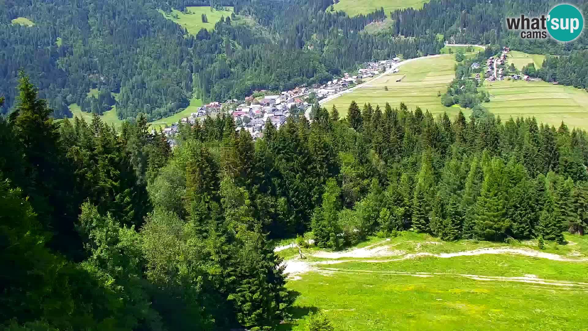 Kranjska Gora webcam VITRANC 1 | obere Station