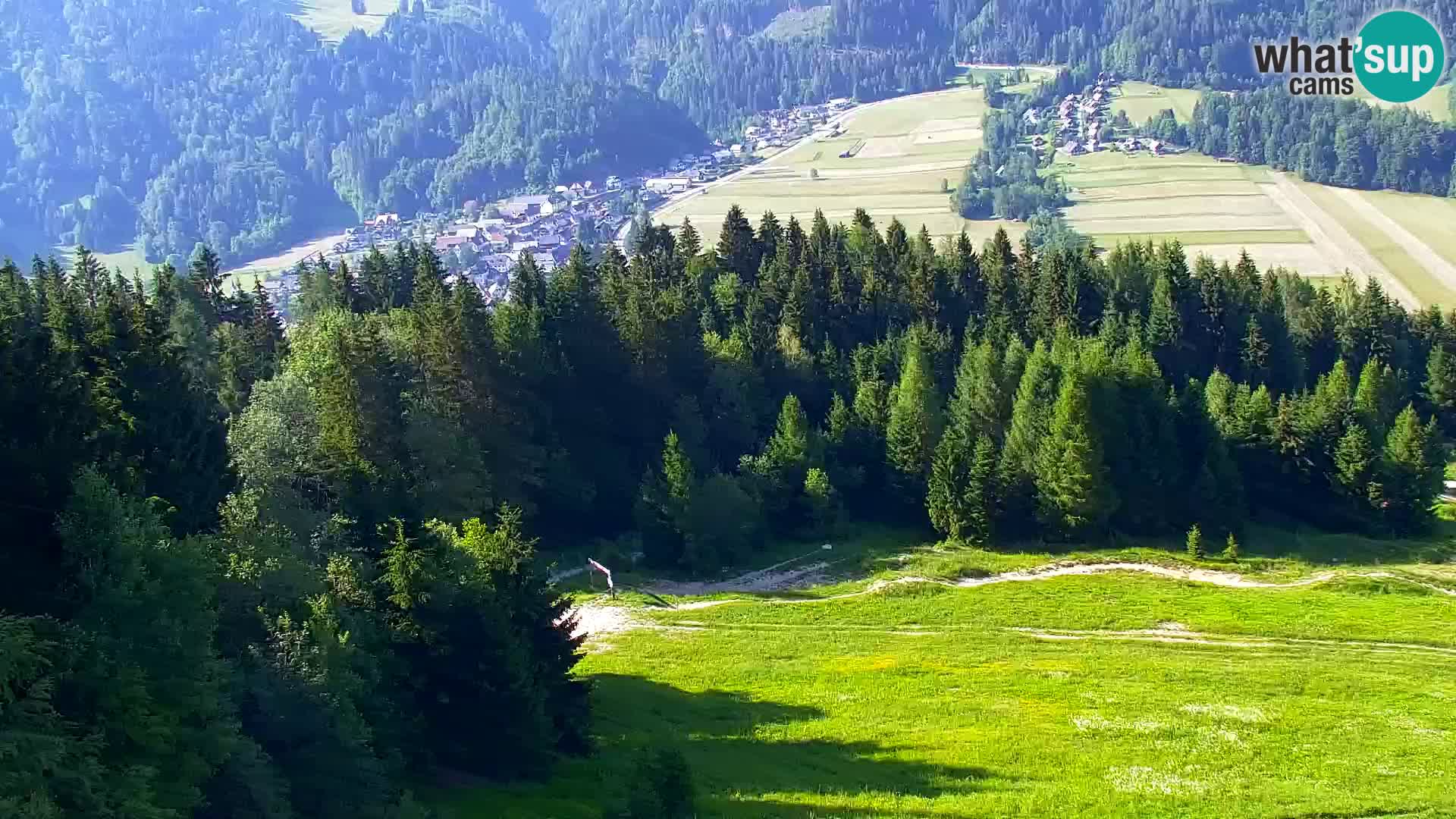 Vitranc Kranjska Gora webcam | VITRANC 1 stazione superiore