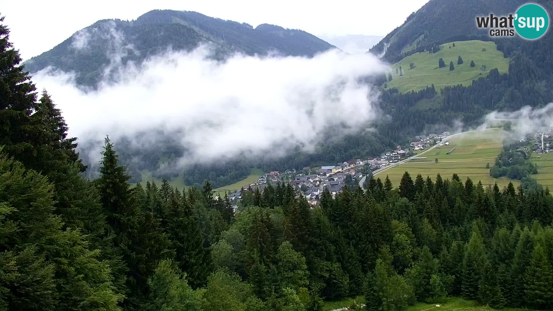 Kranjska Gora web kamera Vitranc | VITRANC 1 gornja postaja
