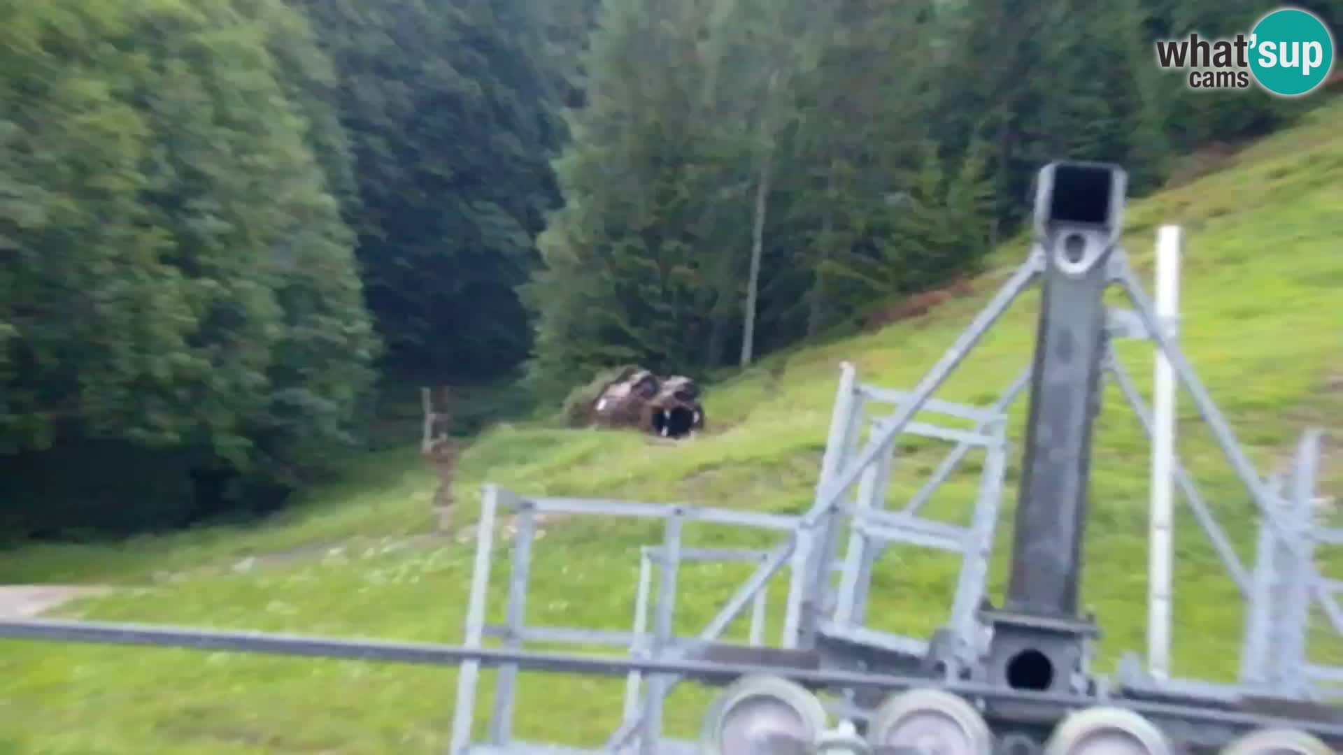 Kranjska Gora web kamera Vitranc | VITRANC 1 gornja postaja