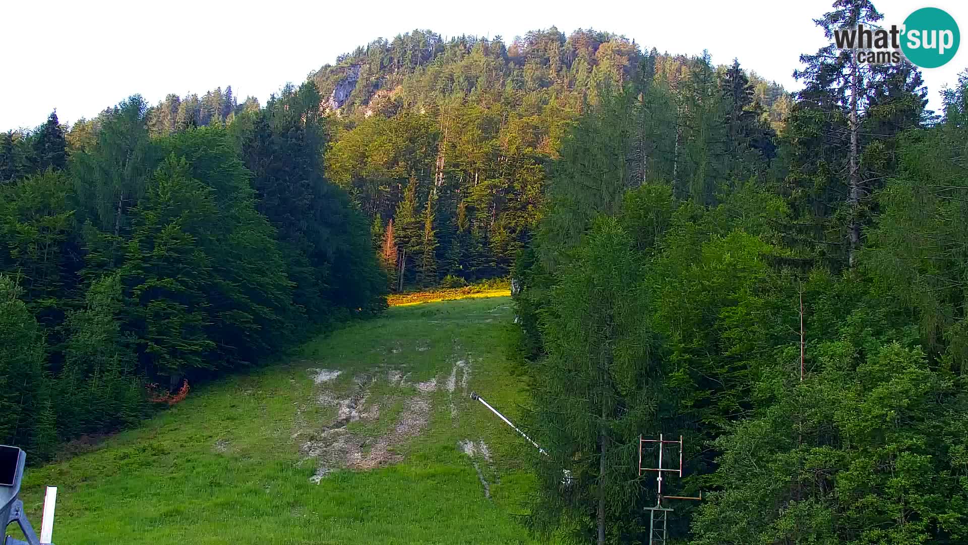 Vitranc Kranjska Gora webcam | VITRANC 1 stazione superiore