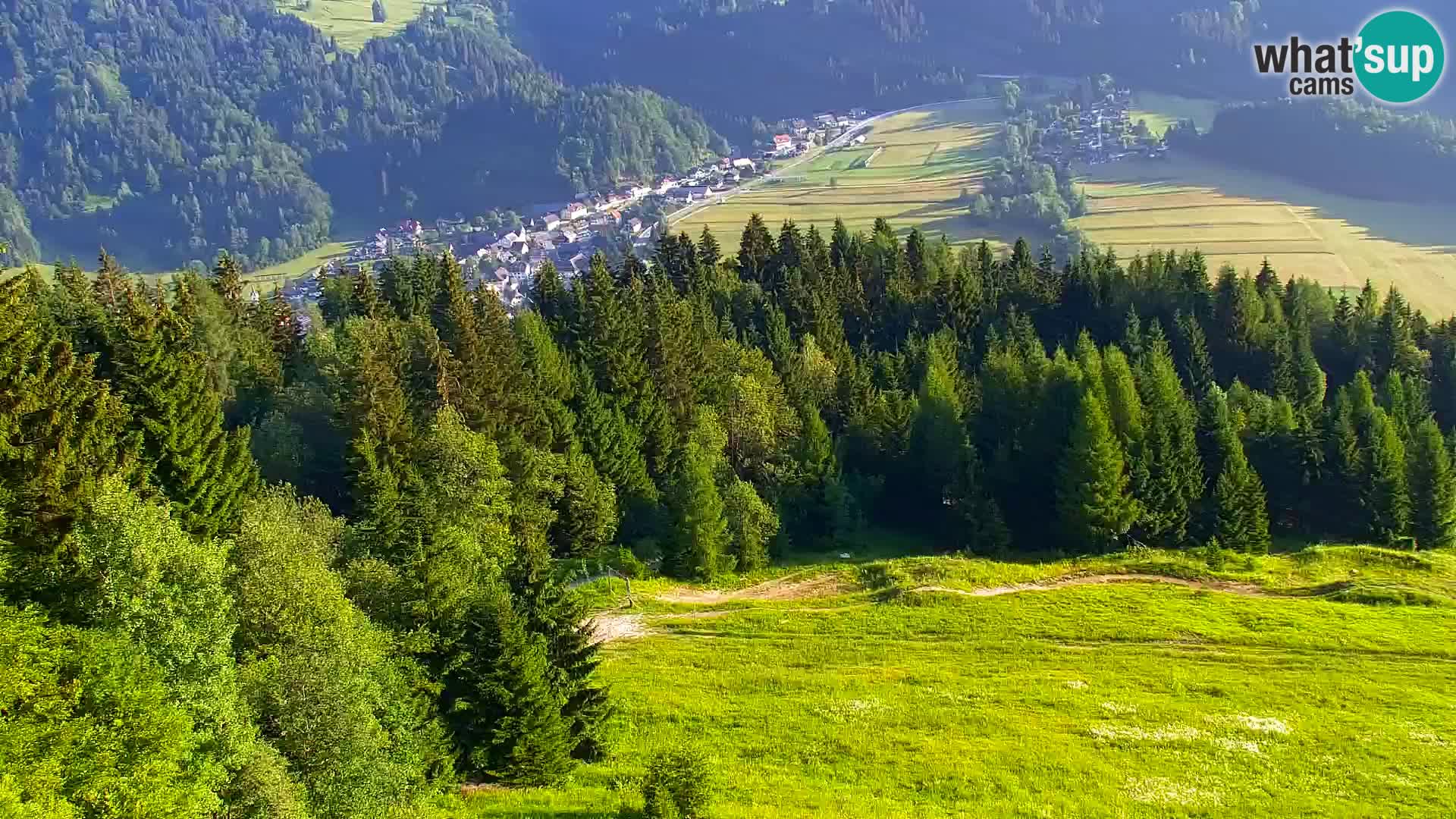 Vitranc Kranjska Gora webcam | VITRANC 1 stazione superiore