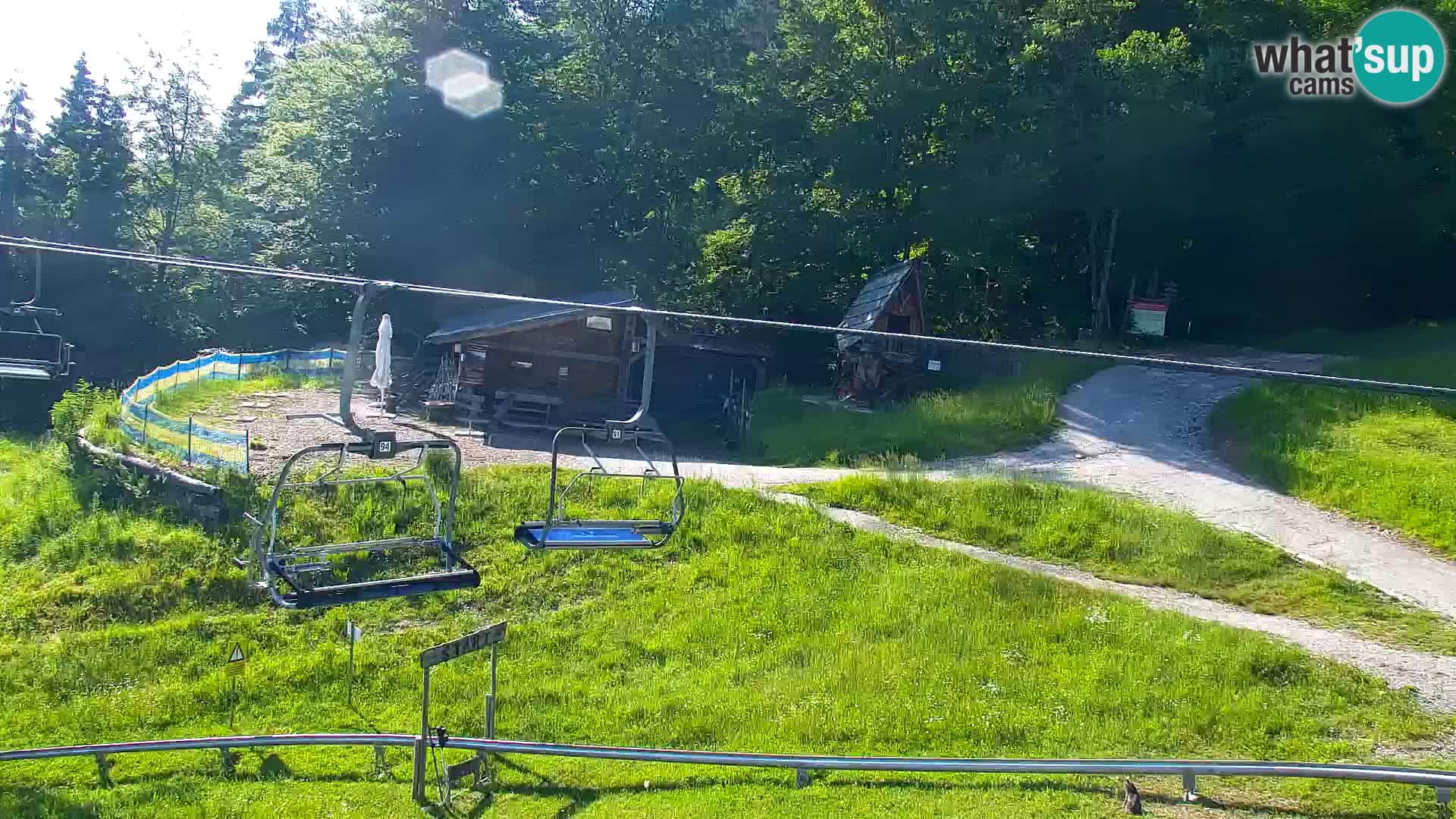 Vitranc Kranjska Gora webcam | VITRANC 1 stazione superiore