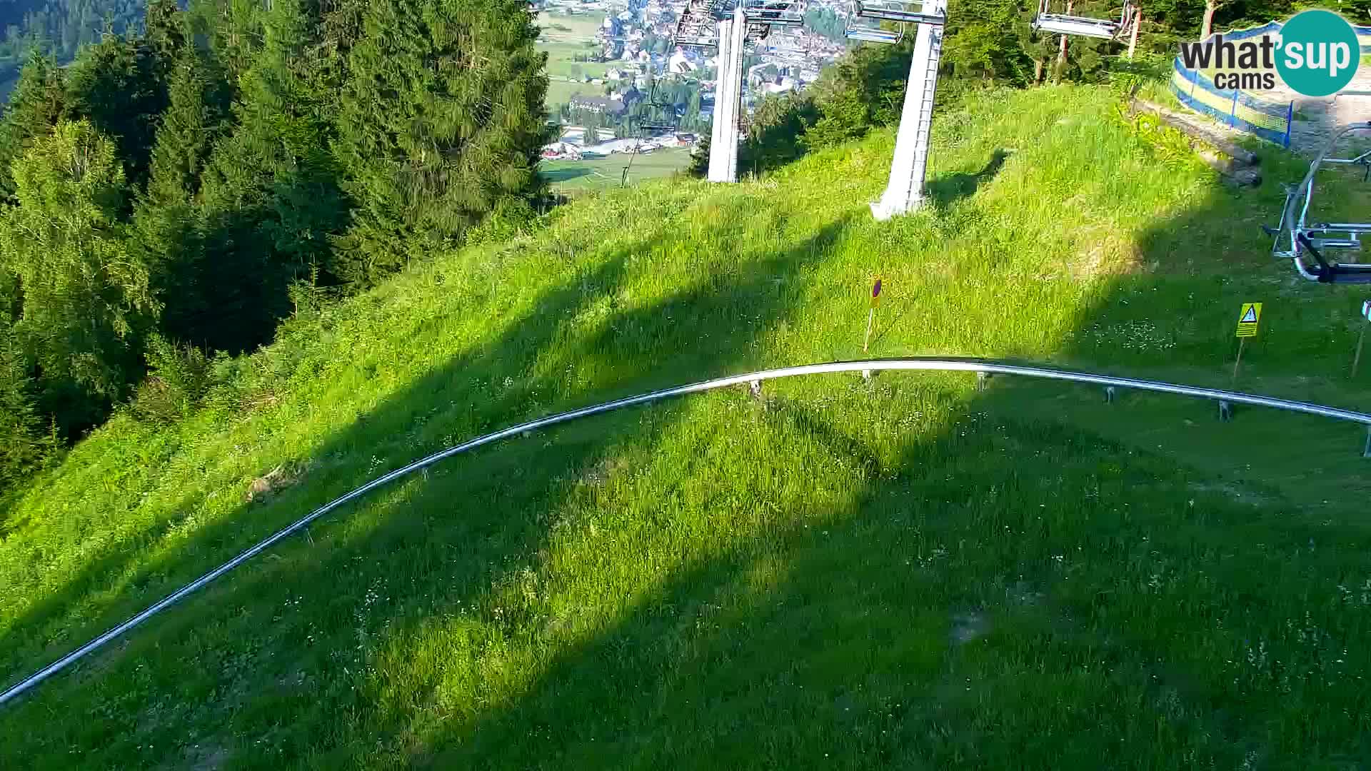 Kranjska Gora webcam VITRANC 1 | obere Station