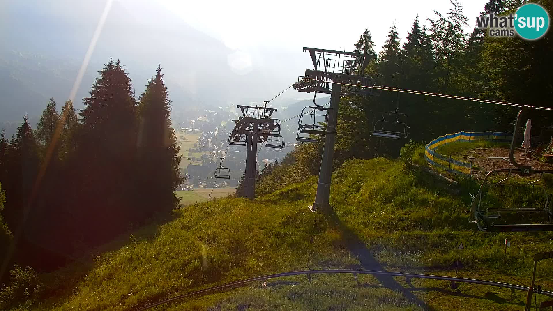 Vitranc Kranjska Gora webcam | VITRANC 1 stazione superiore