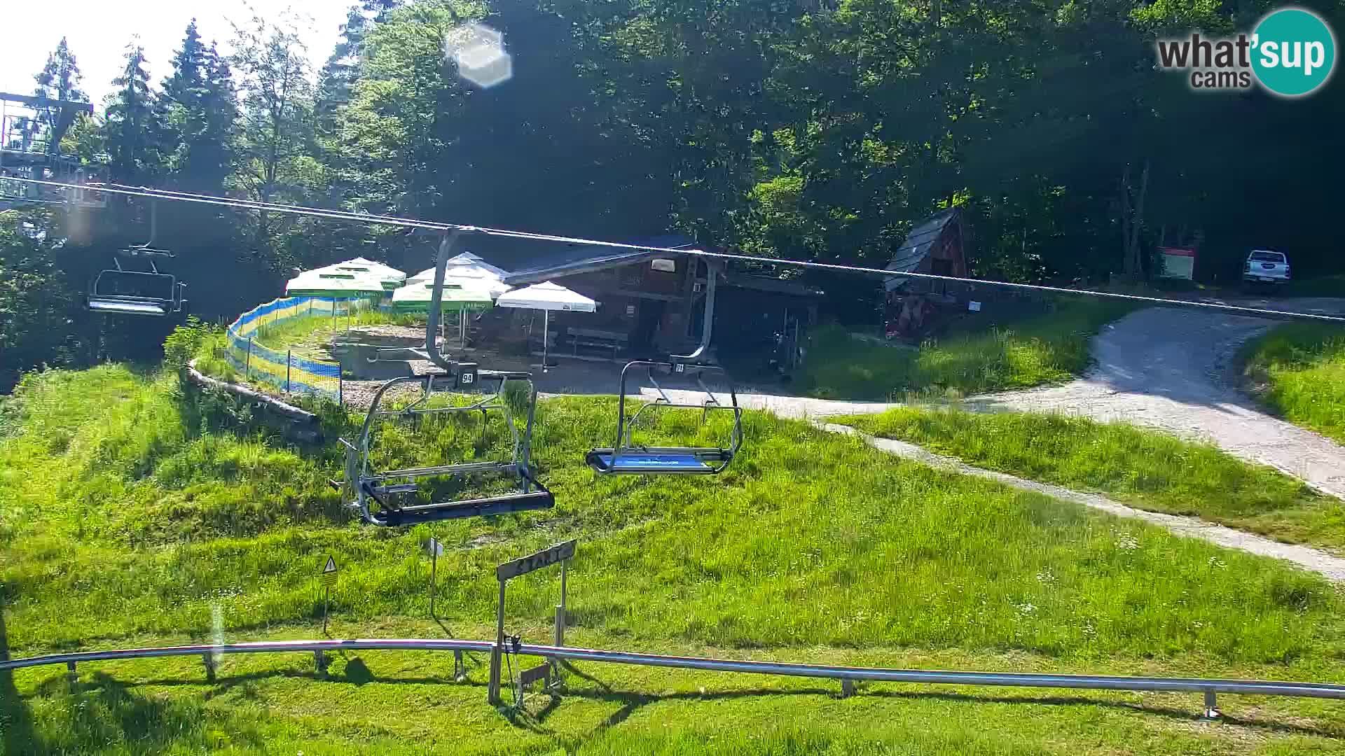 Vitranc Kranjska Gora webcam | VITRANC 1 stazione superiore
