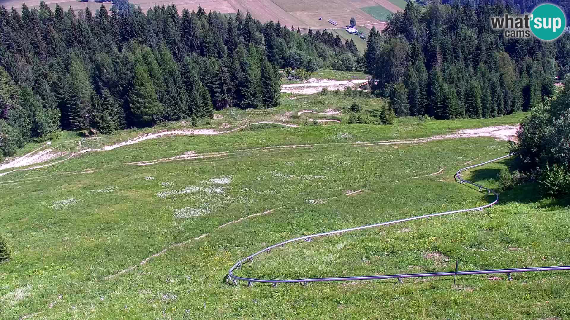 Vitranc Kranjska Gora webcam | VITRANC 1 stazione superiore