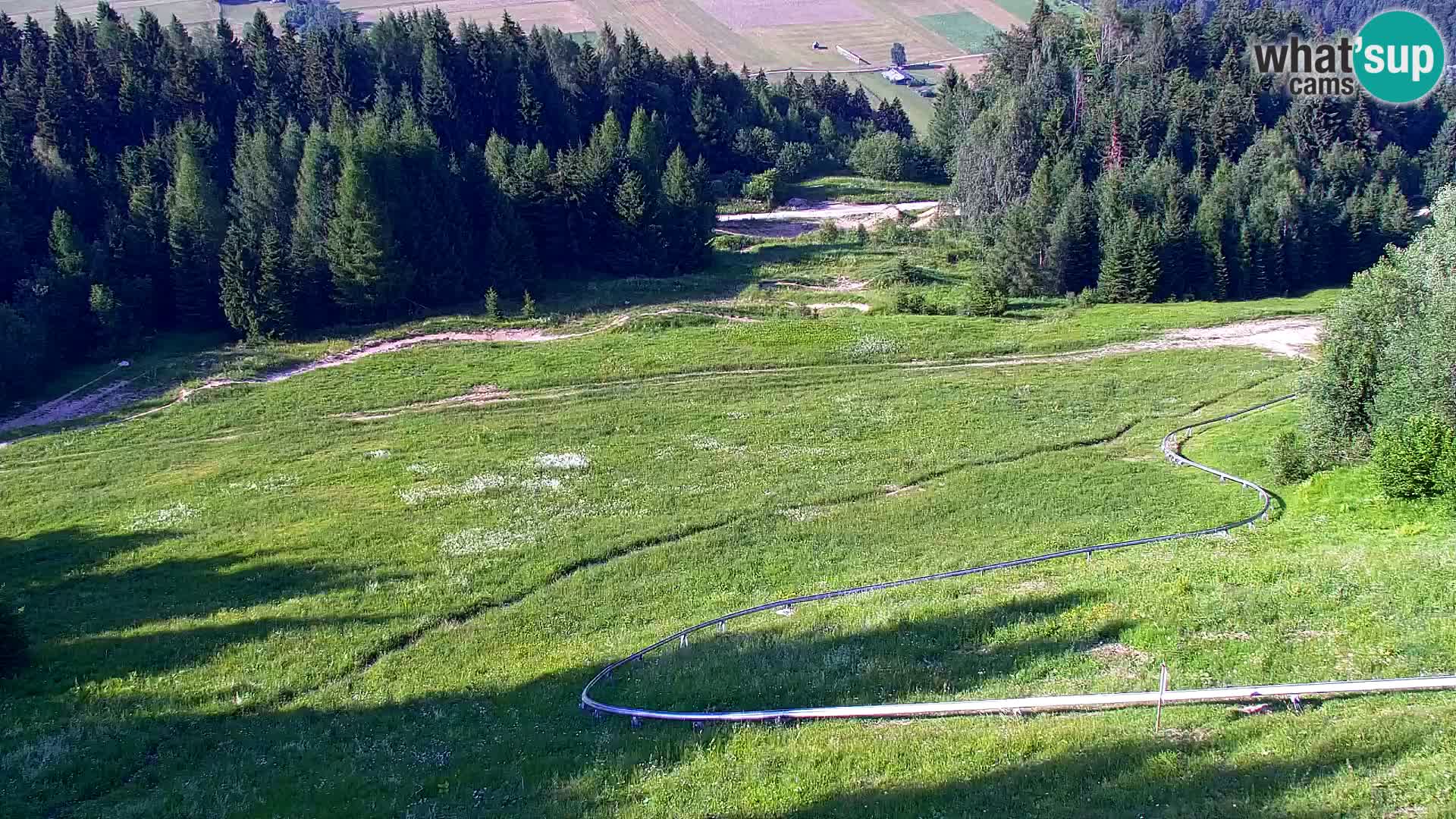 Kranjska Gora web kamera Vitranc | VITRANC 1 gornja postaja