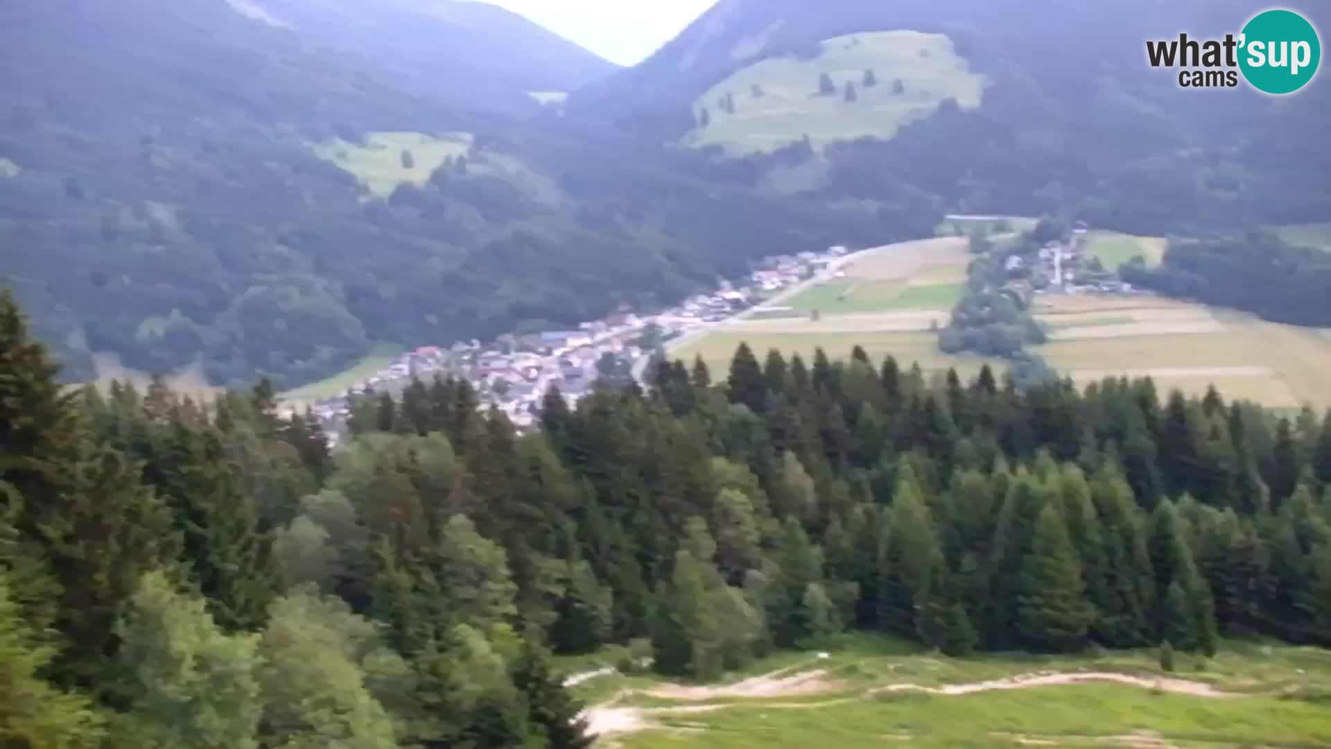 Vitranc Kranjska Gora webcam | VITRANC 1 stazione superiore