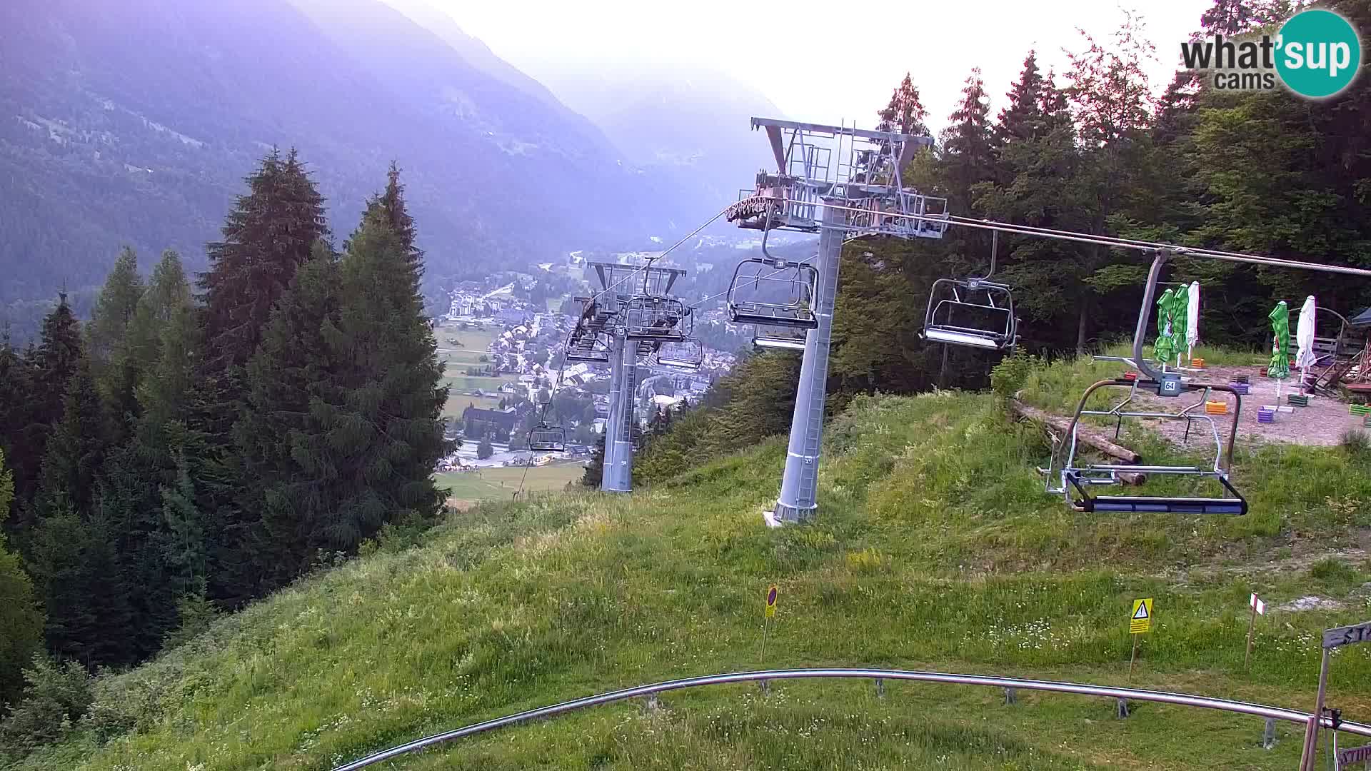 Kranjska Gora webcam VITRANC 1 | obere Station