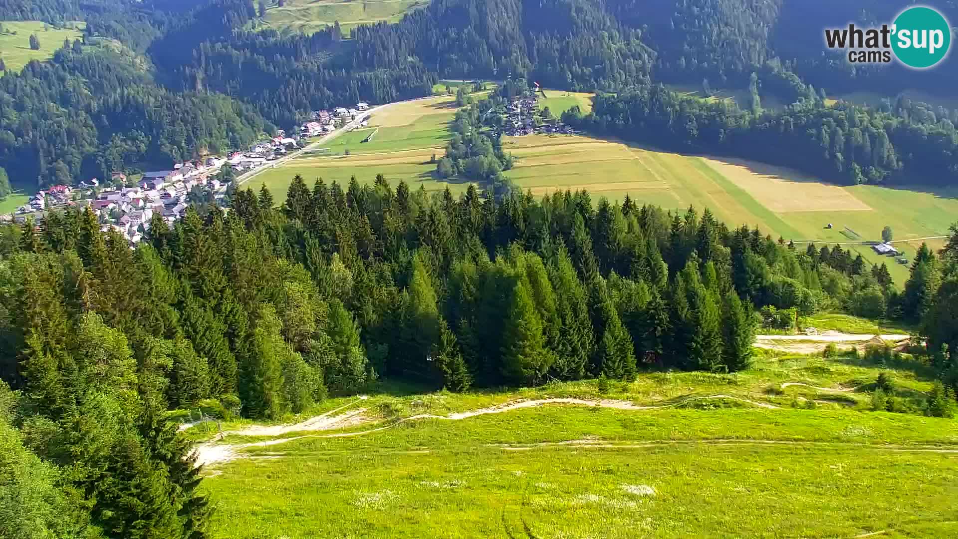 Kranjska Gora webcam VITRANC 1 | obere Station