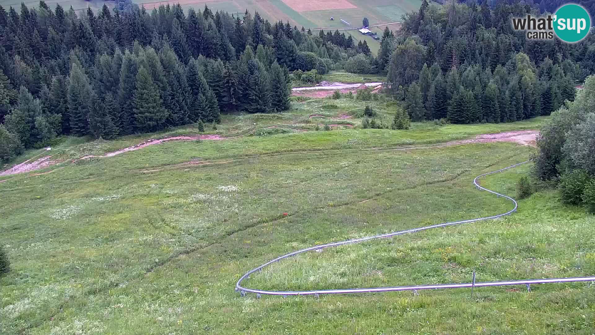 Kranjska Gora web kamera Vitranc | VITRANC 1 gornja postaja