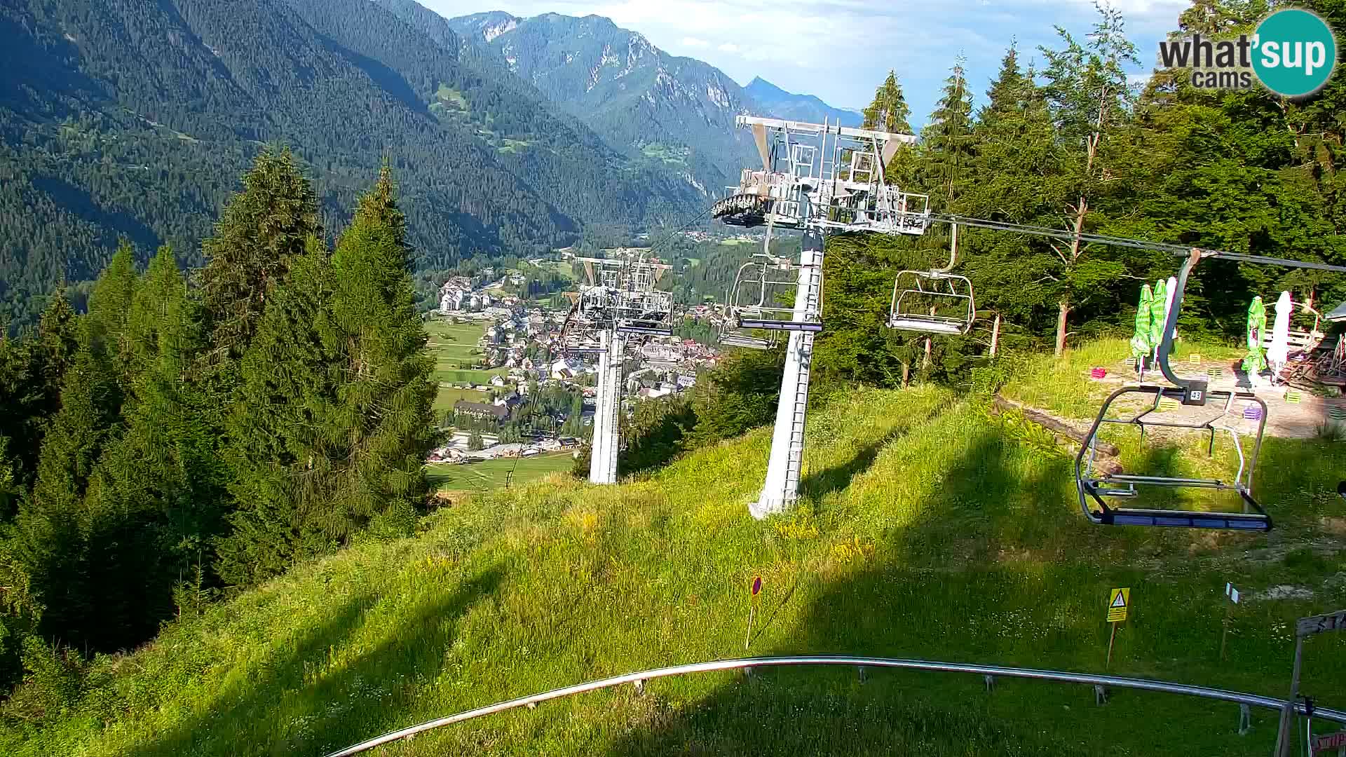 Kranjska Gora webcam VITRANC 1 | obere Station