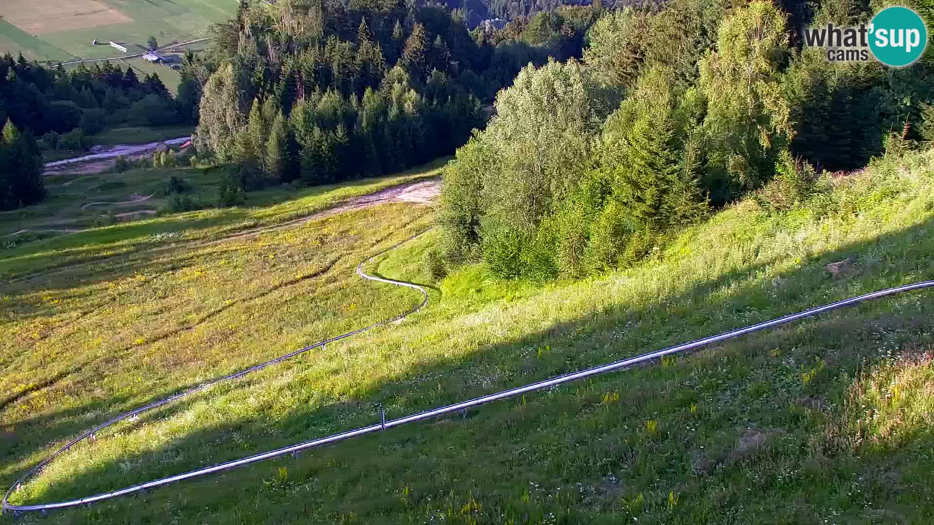 Kranjska Gora web kamera Vitranc | VITRANC 1 gornja postaja