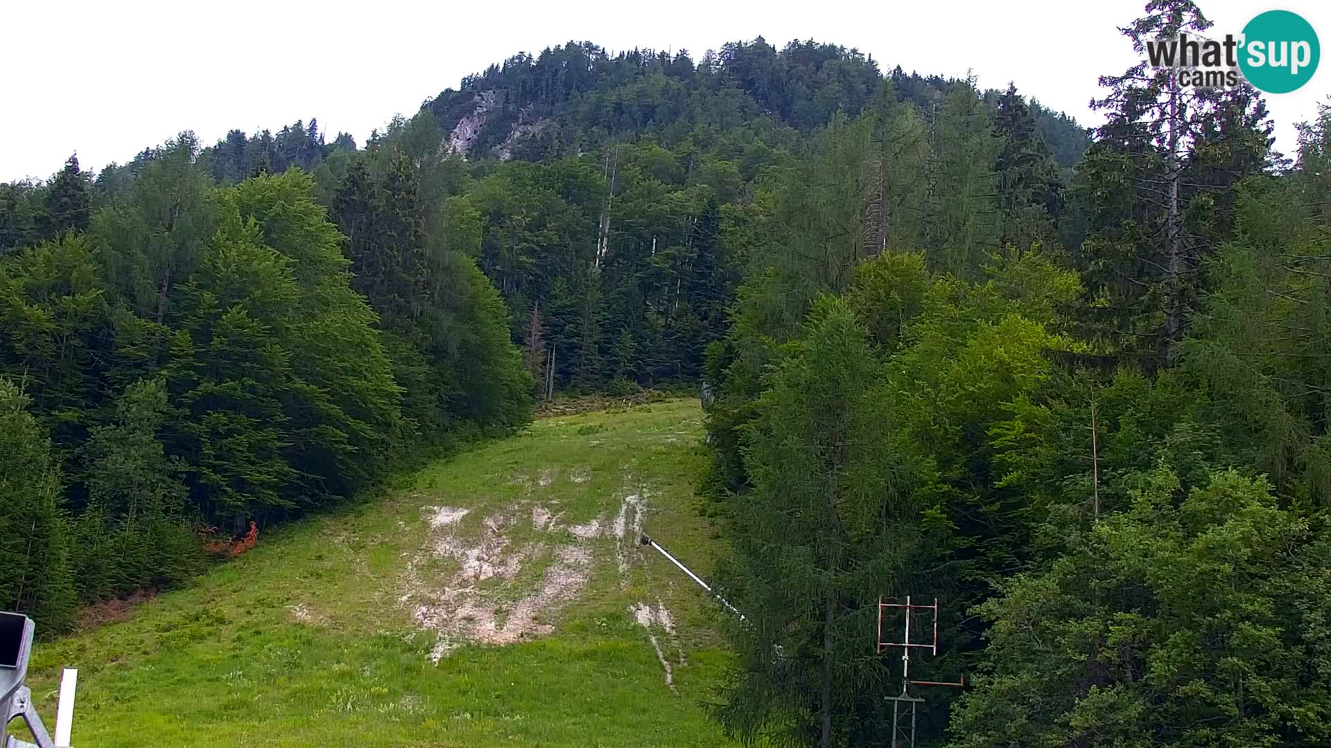 Kranjska Gora webcam VITRANC 1 | obere Station