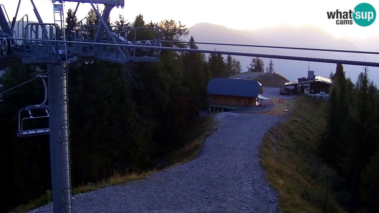 Kranjska Gora webcam VITRANC 2 | Bergstation